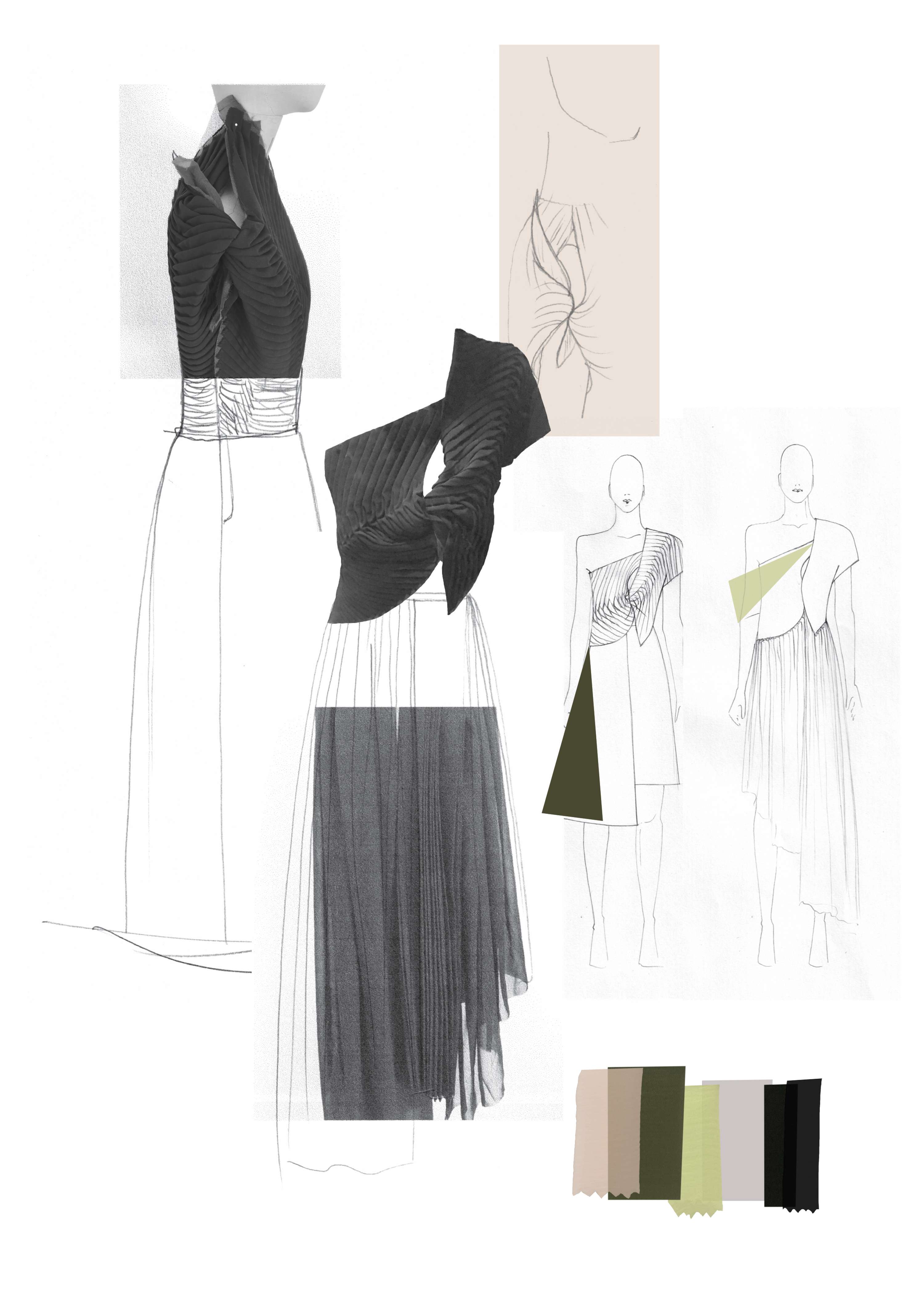 Pleats In Architecture & Nature by Sophie Jones