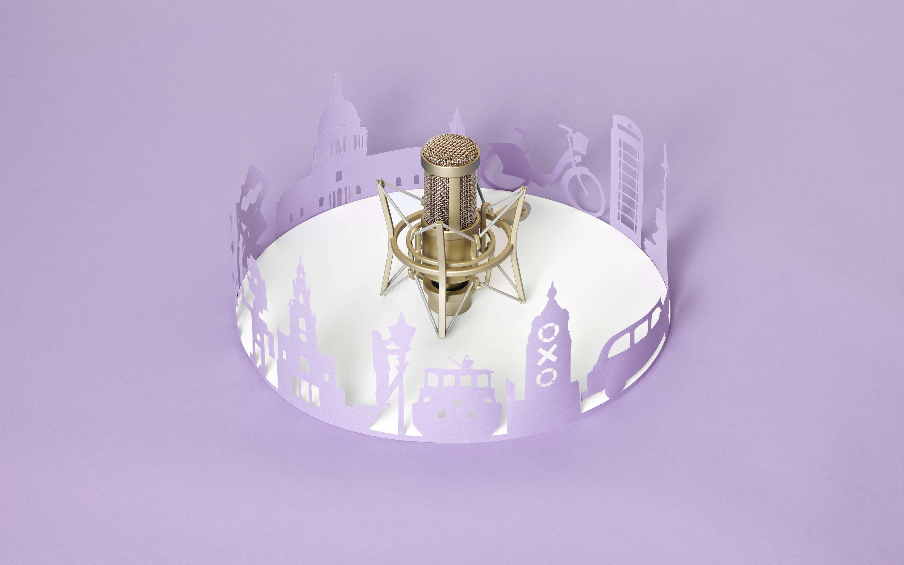 Lead visual for podcast by Danil Lysenko