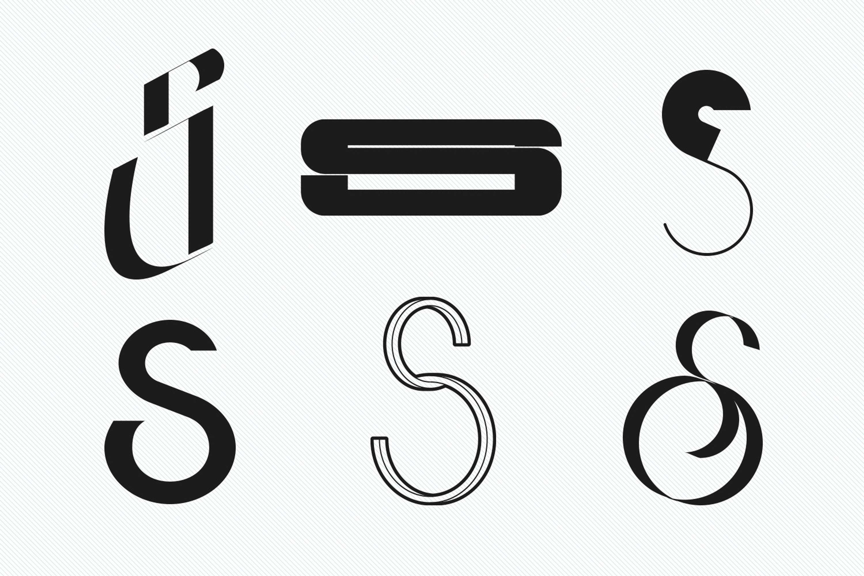 Creative type design experiments by David Jackson