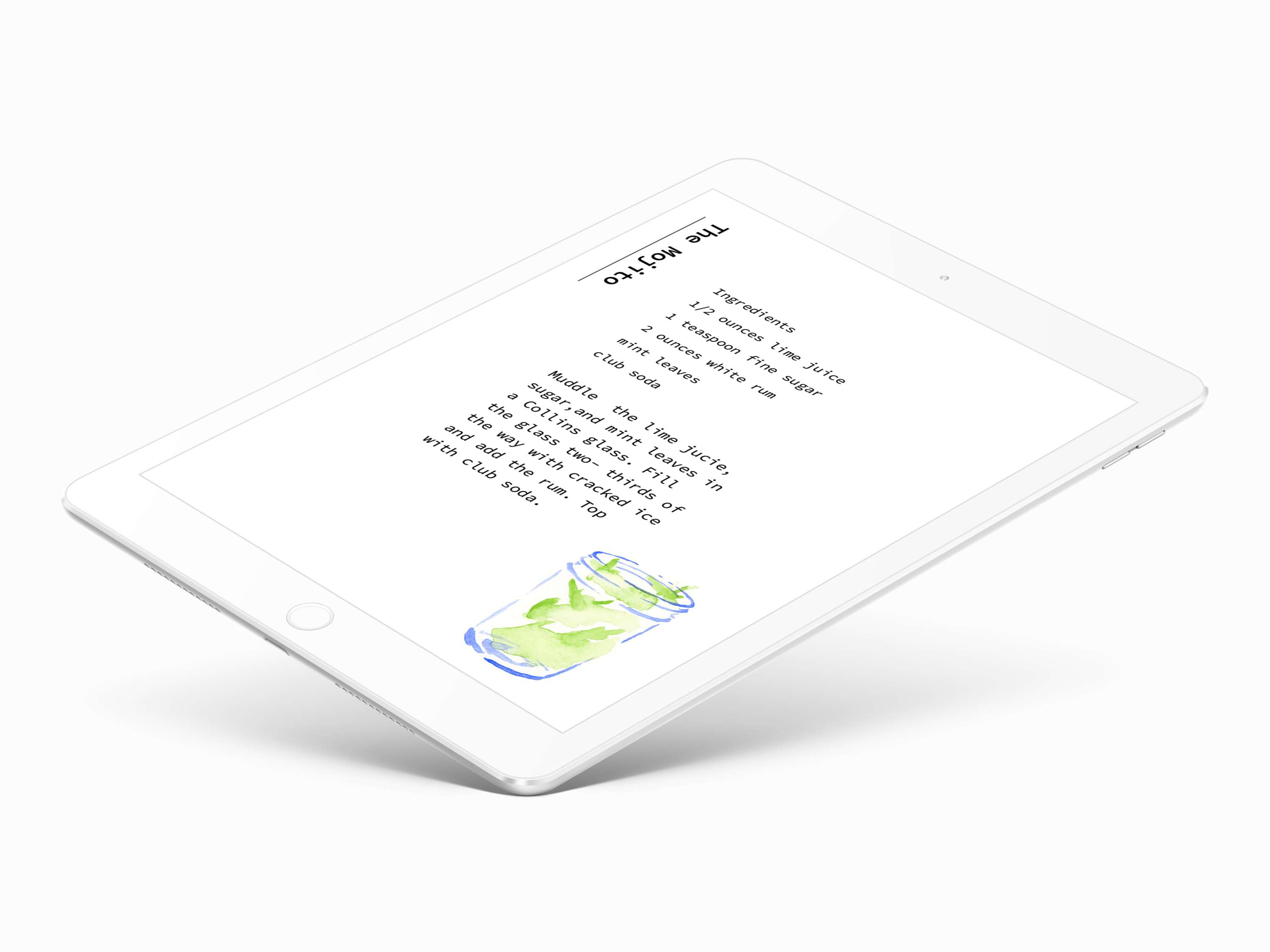 L&B Mixology App by Elena Scarratt