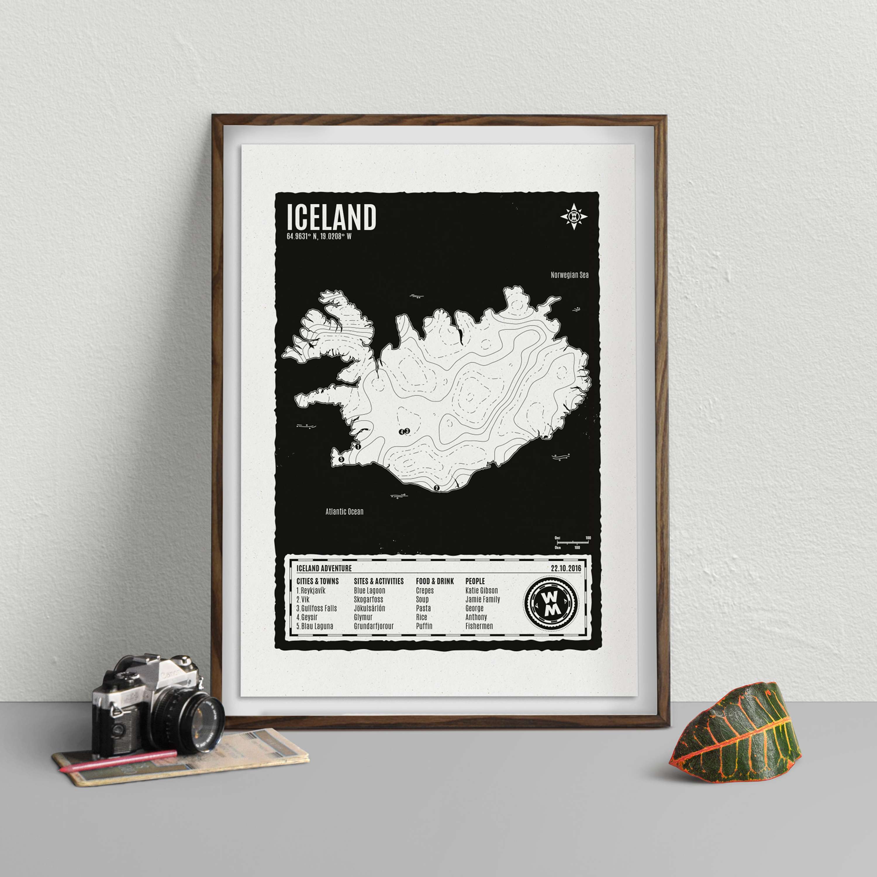 Wandermap by Ben Crane