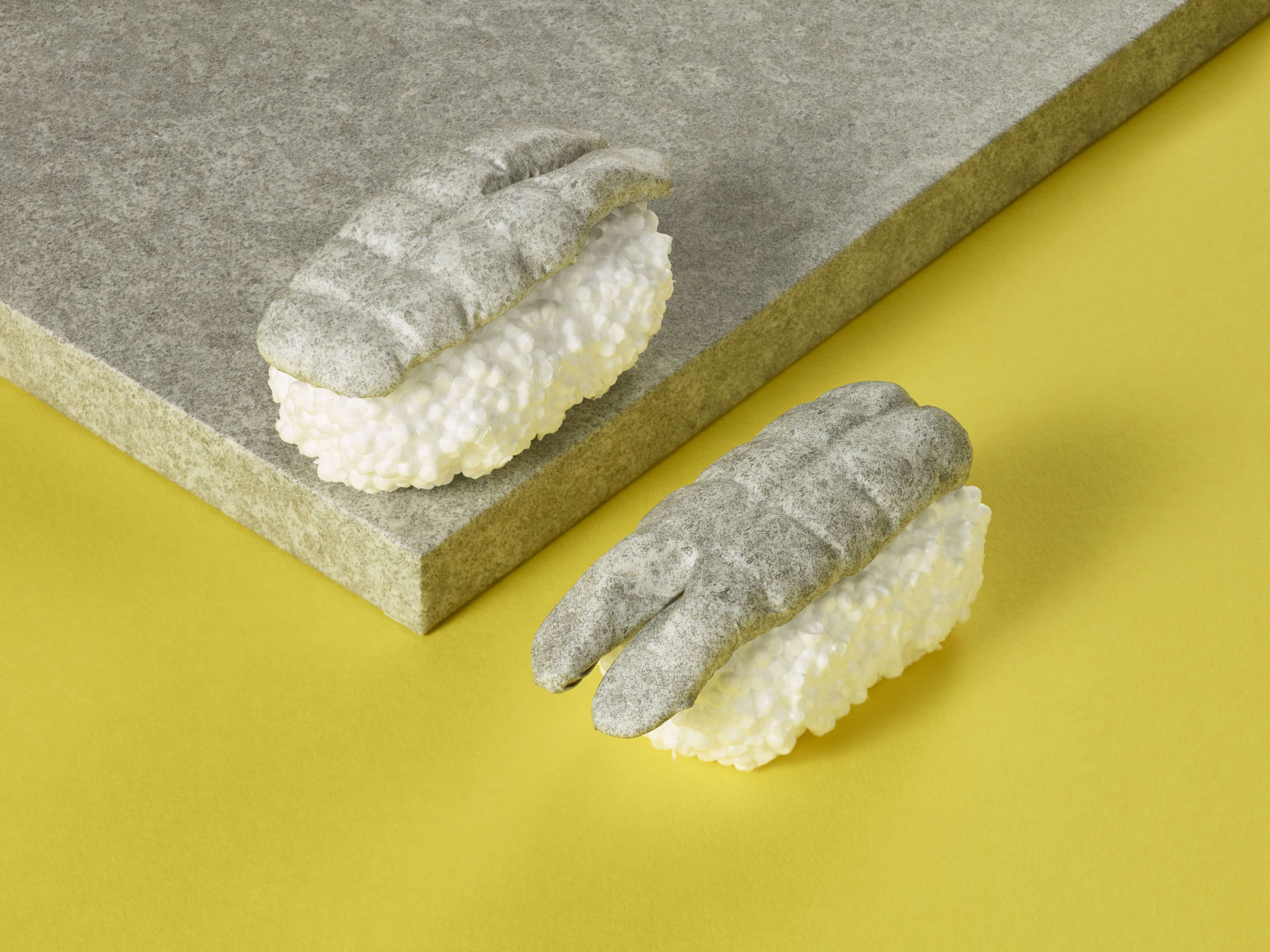 Styrofoam Sushi series by Danil Lysenko