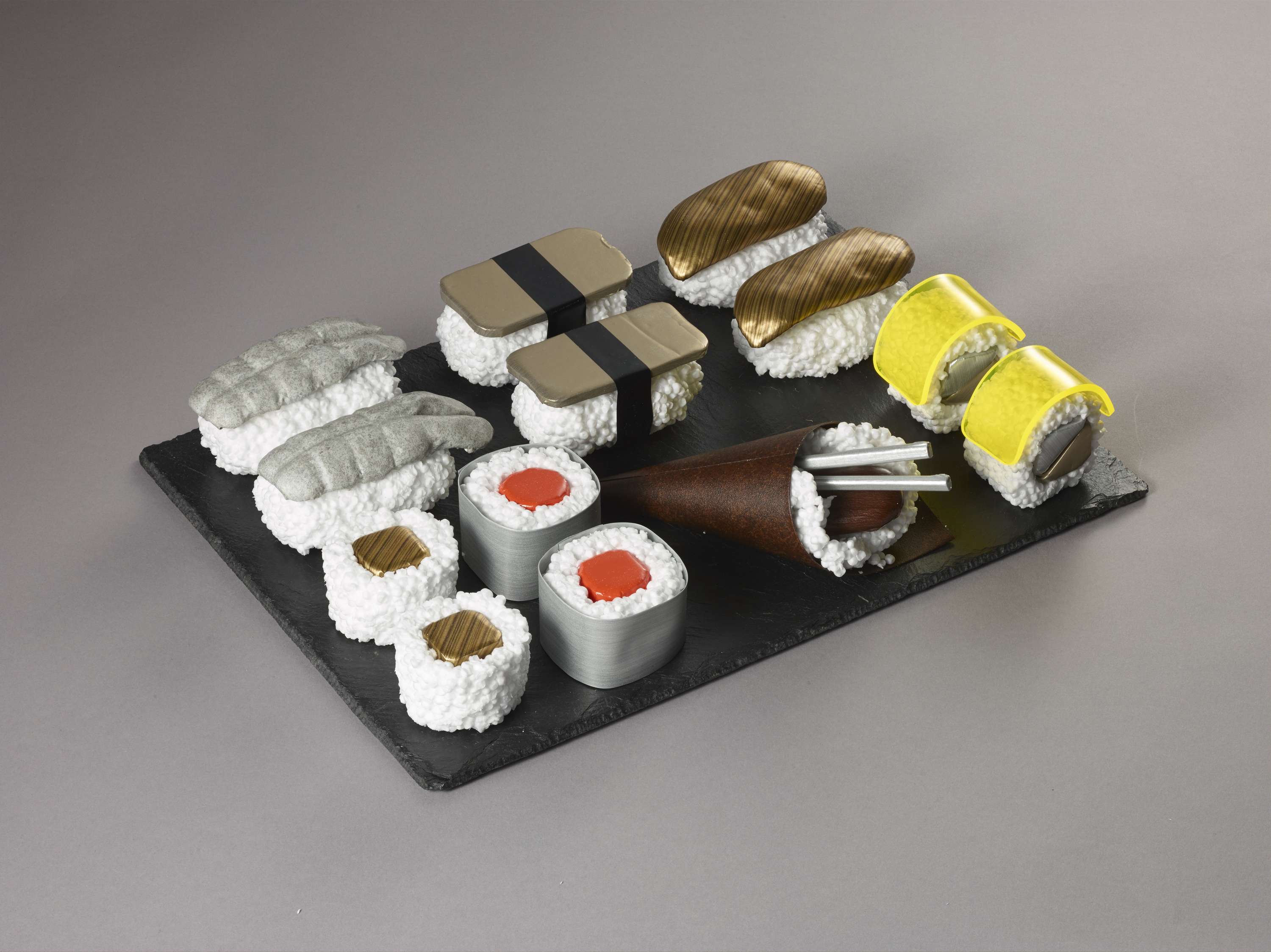 Styrofoam Sushi series by Danil Lysenko