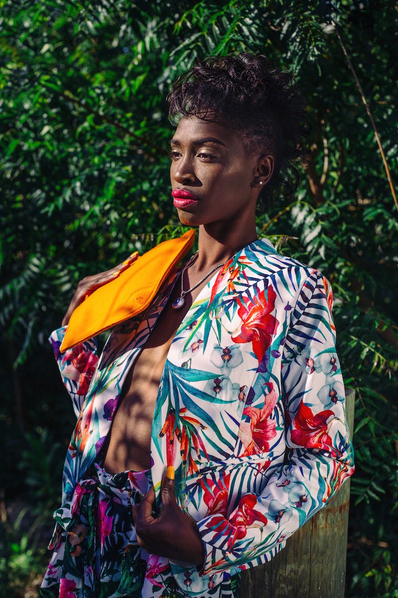 Tropical fashion meets sustainable luxury. by Dora Marotta