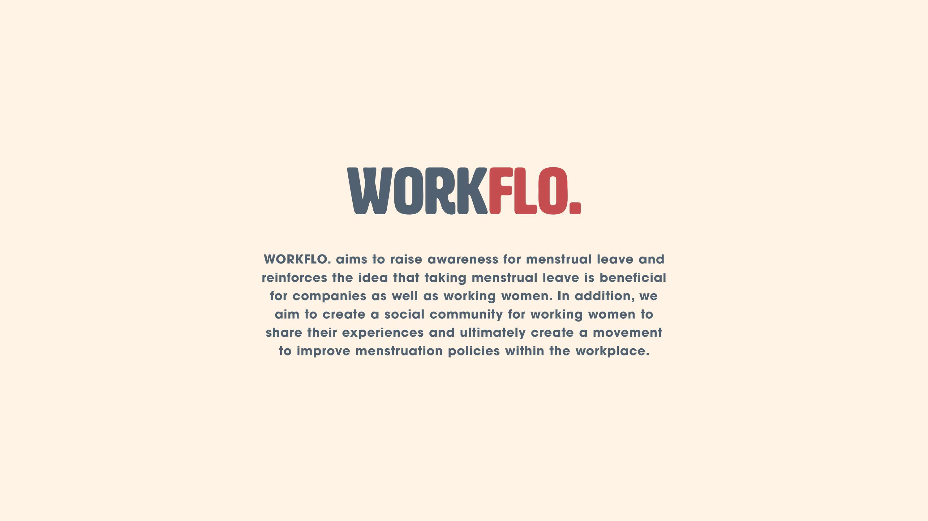 D&AD Submission 2019 - WorkFlo by Elijah De Luna