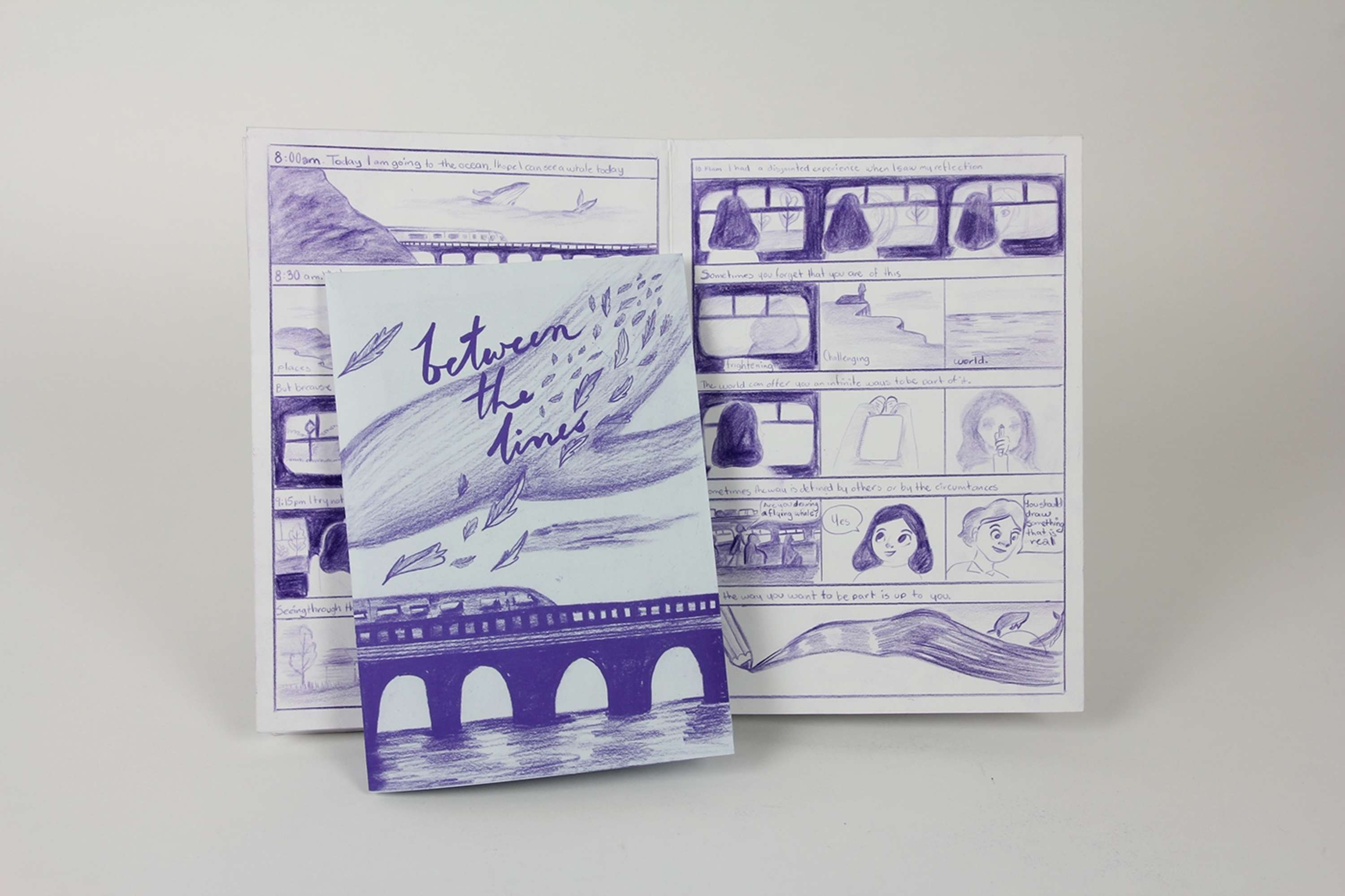 Between the lines by Ximena Martinez
