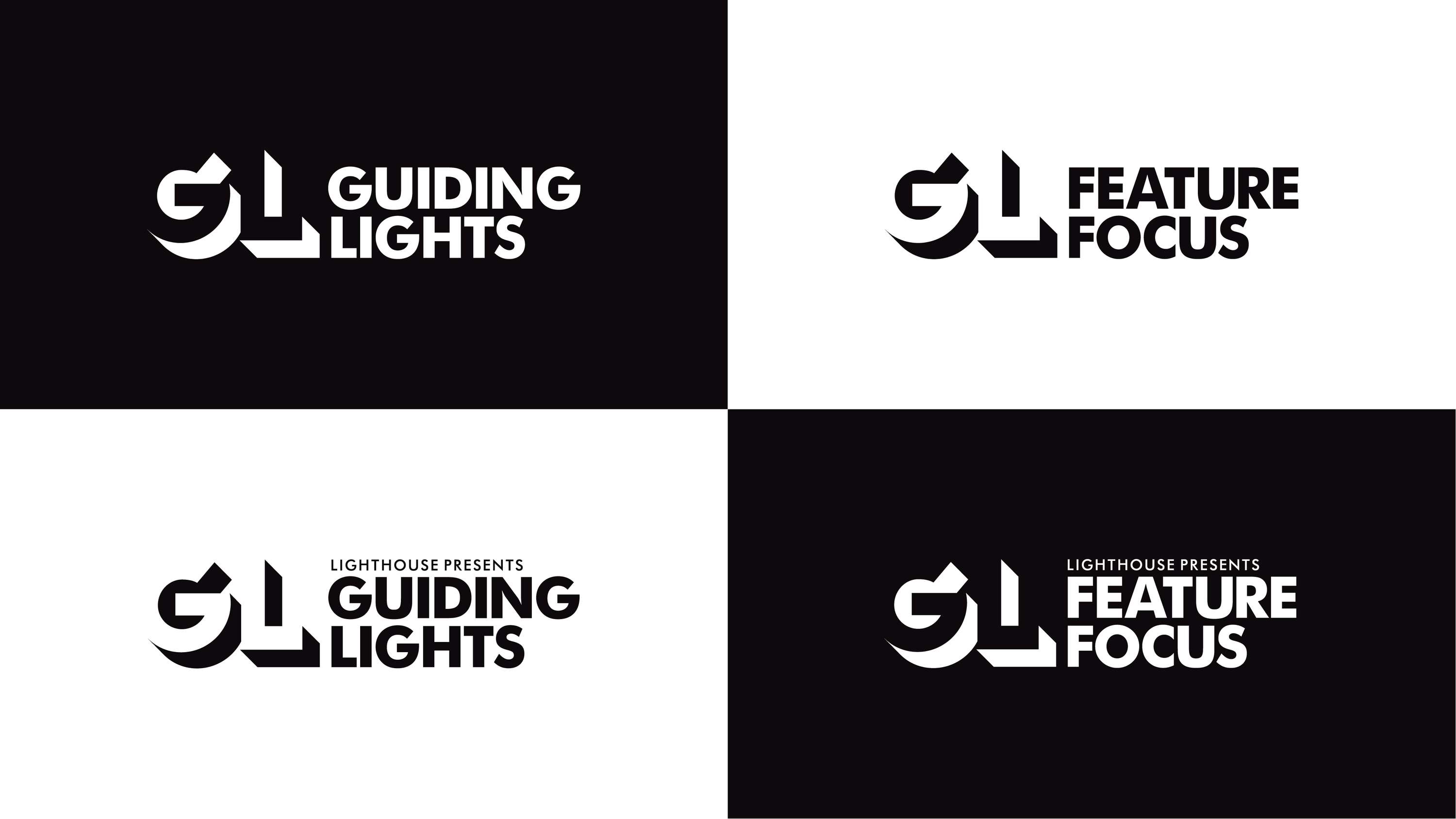 Guiding Lights programme identity by Eddie Stuart