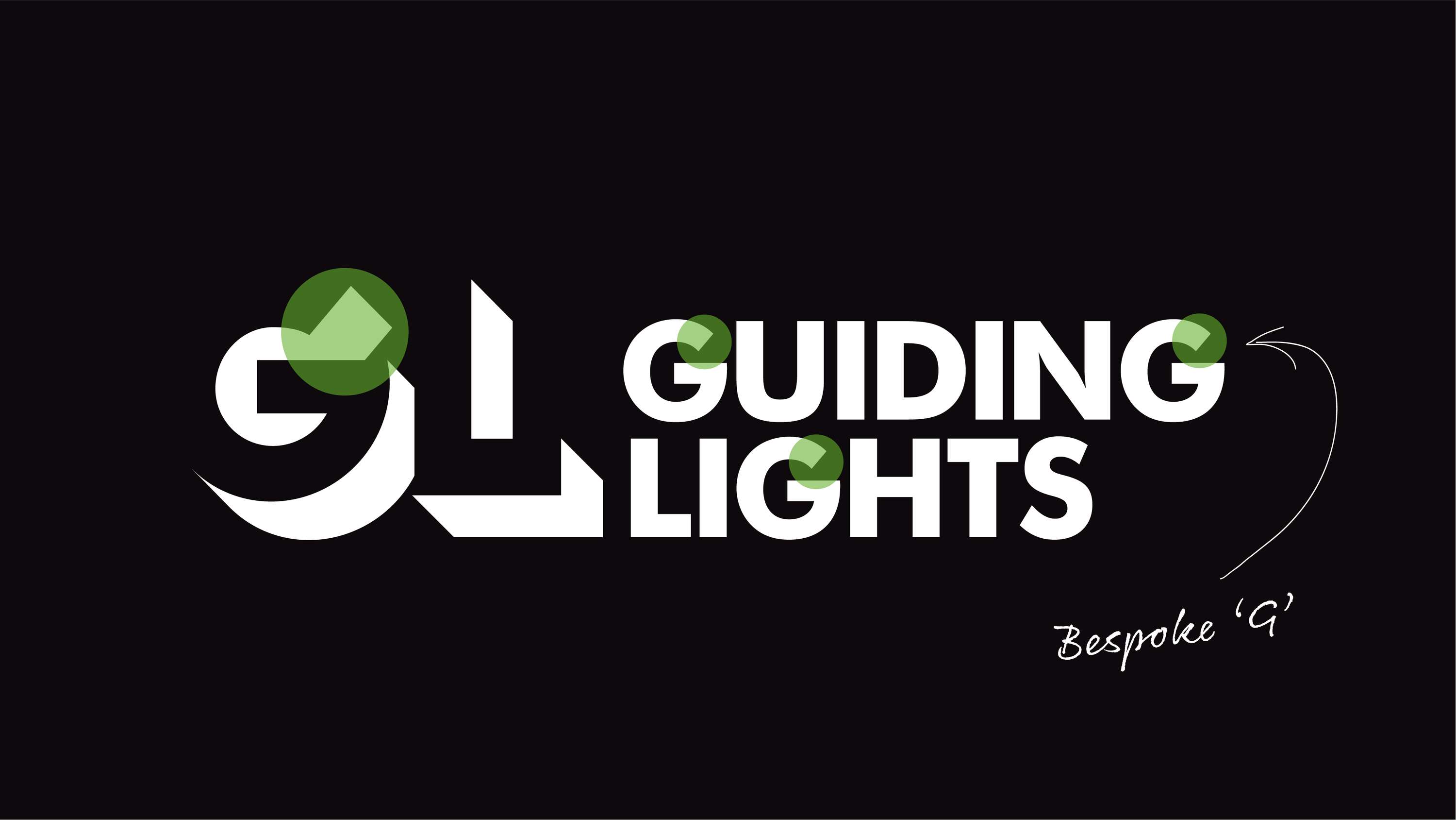 Guiding Lights programme identity by Eddie Stuart