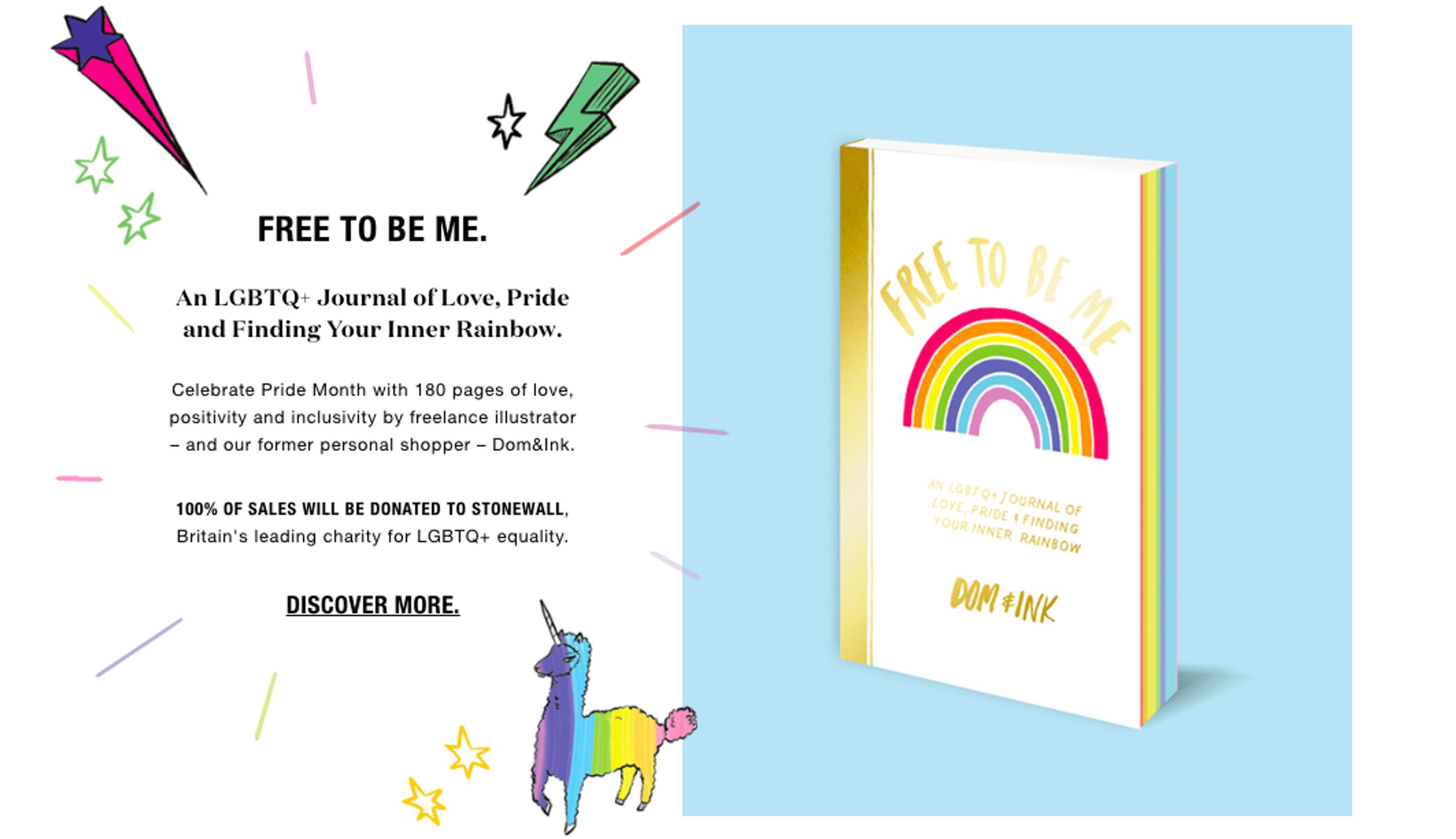 Pride 2019 with Dom&Ink by Zoe Coxon