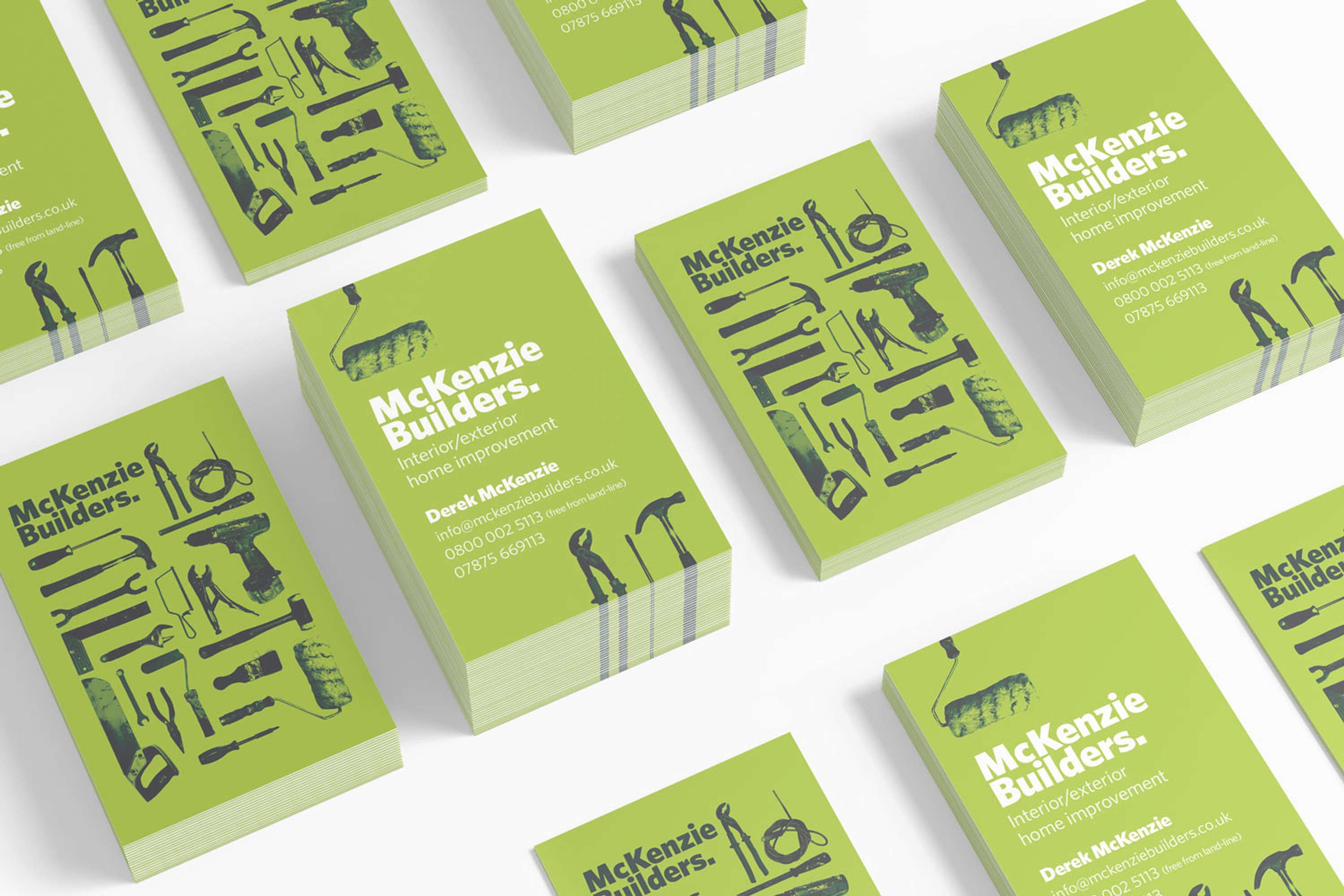 McKenzie Builders: Visual Identity Design & Application by Lee Simmons