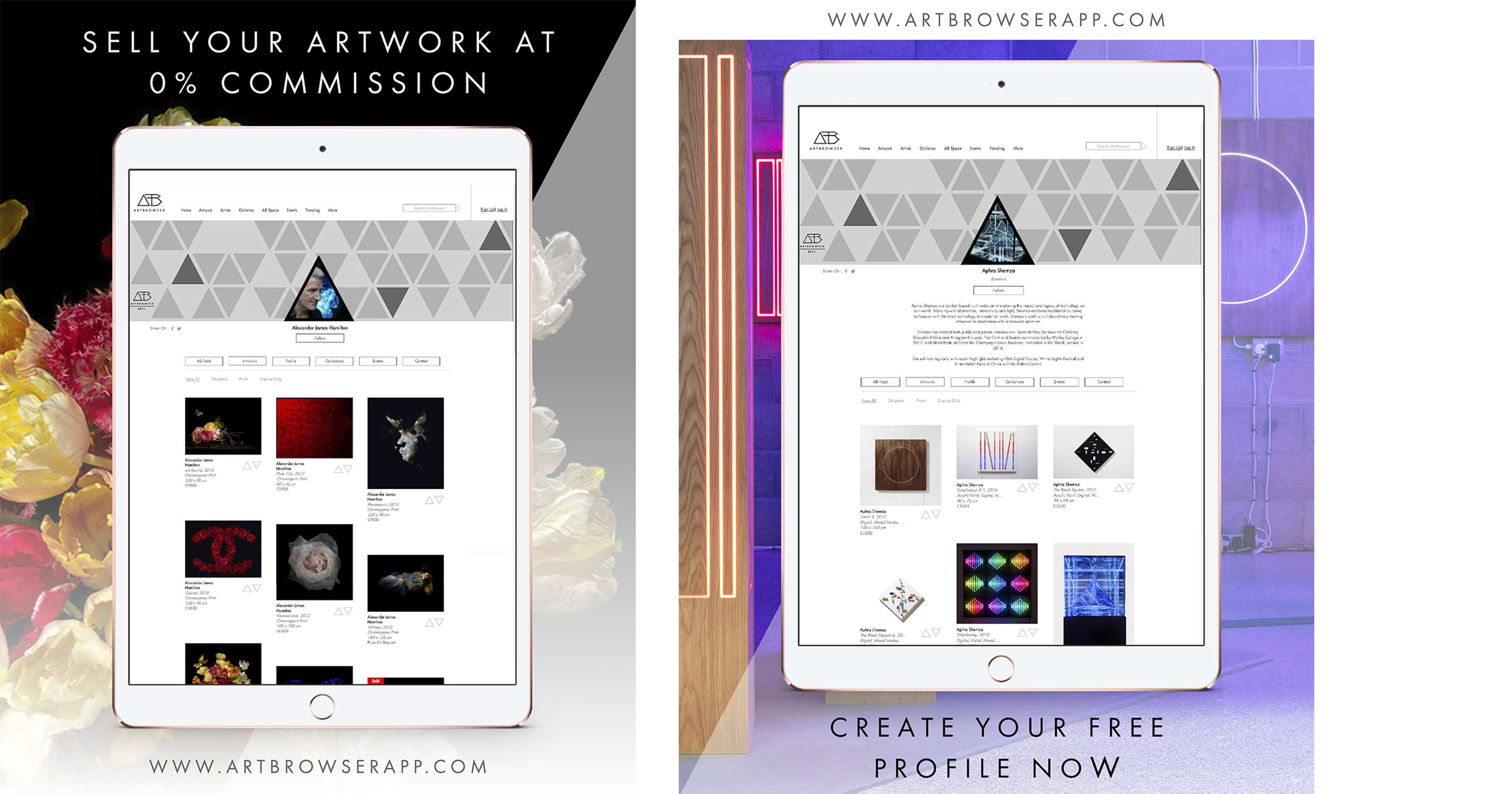 ArtBrowser - Branding & Creative Direction by - Eccentric O -