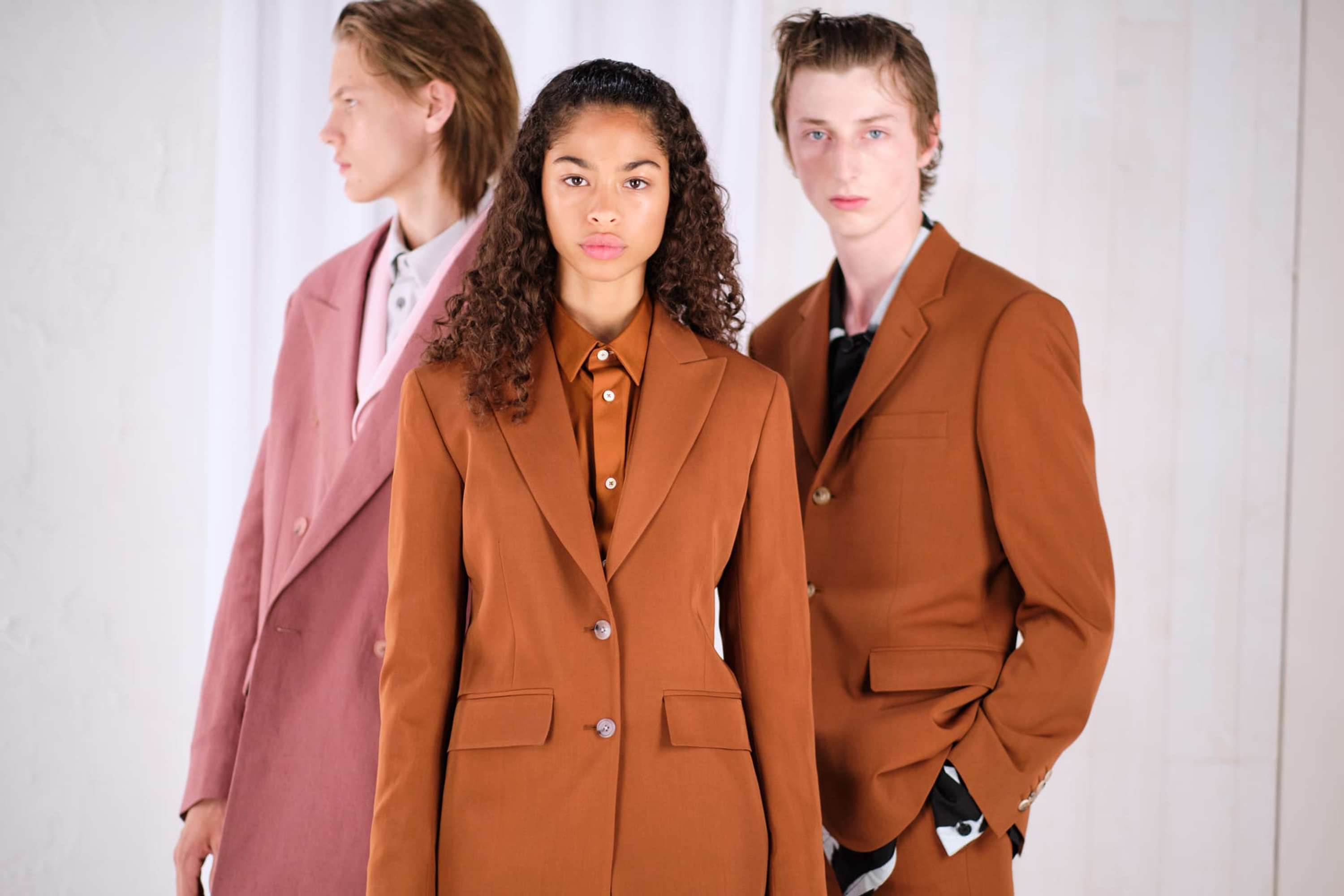 Paul Smith SS20 Backstage by Mark Fountain