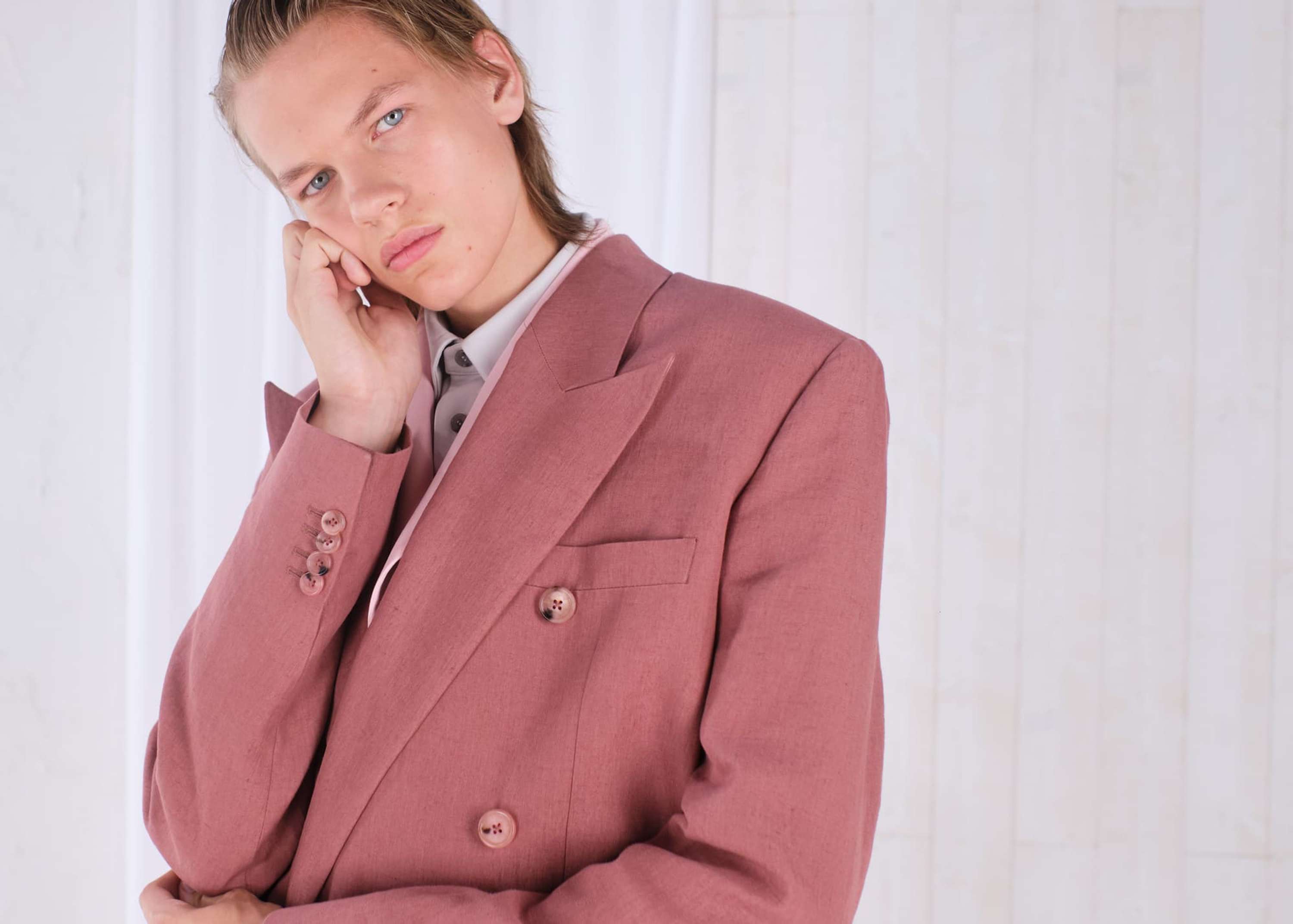 Paul Smith SS20 Backstage by Mark Fountain