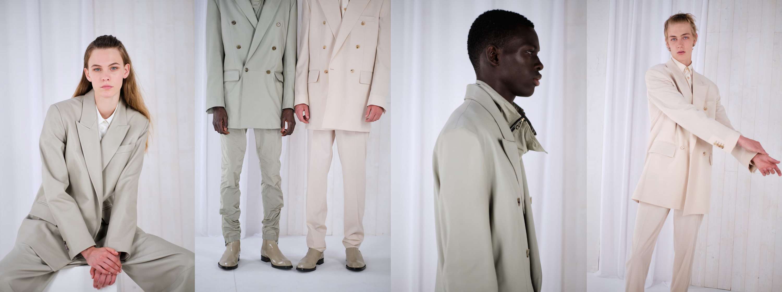 Paul Smith SS20 Backstage by Mark Fountain