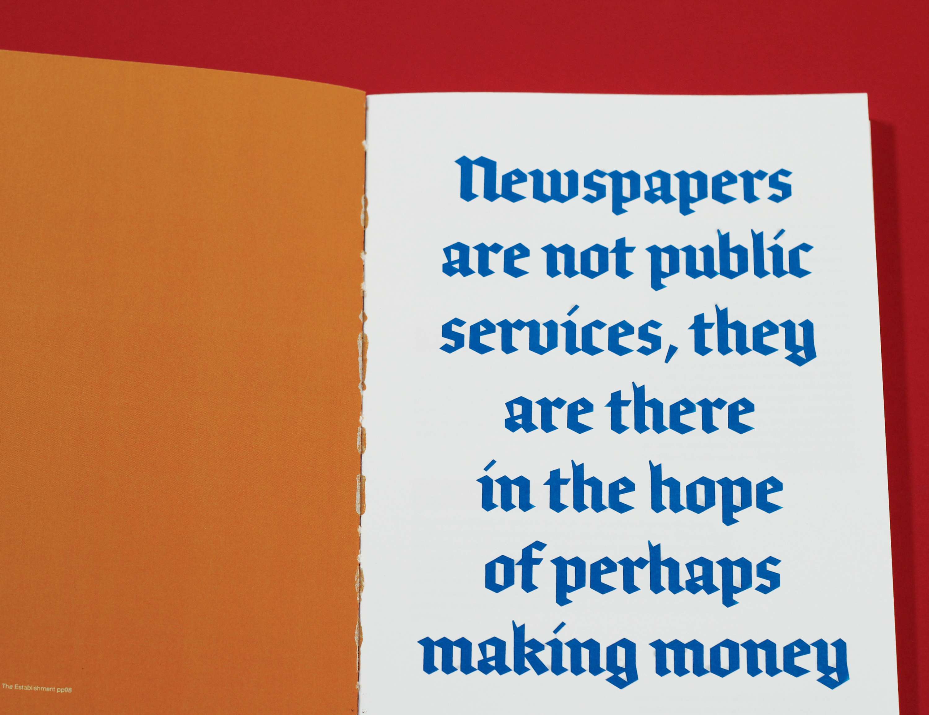 It's the Media Wot Spun it by Yazmine Rackham