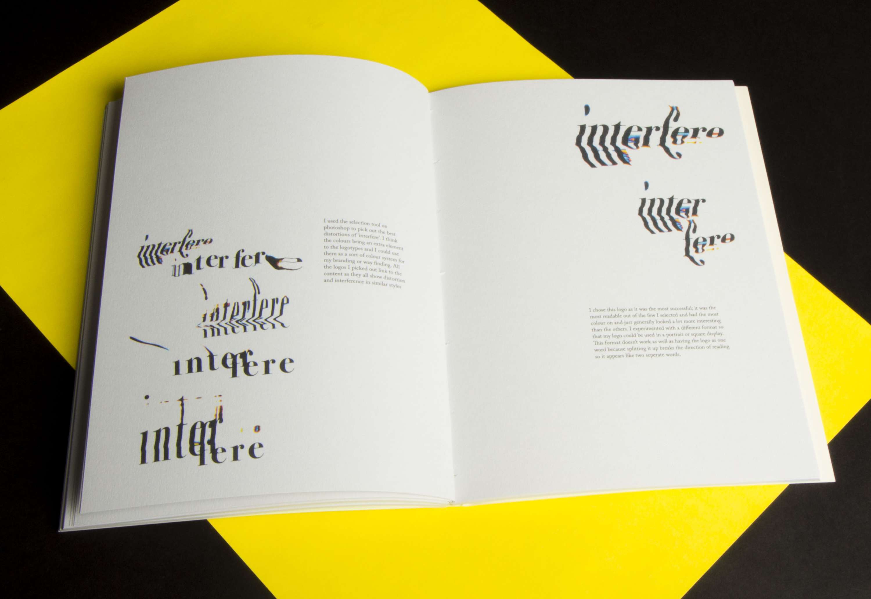 Process Books by Yazmine Rackham
