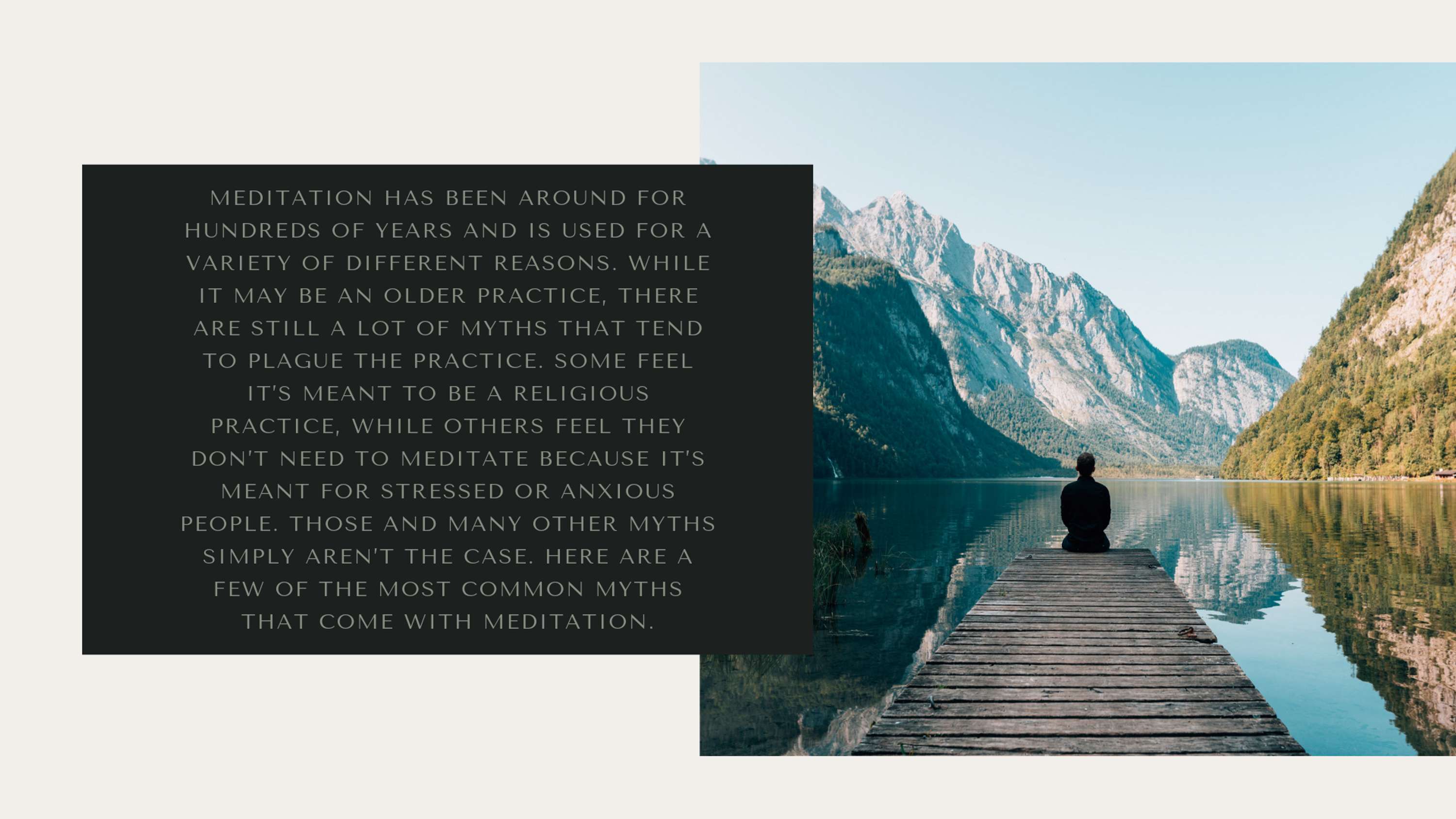 Meditation Myths And How To Avoid Them by Aimee Bida