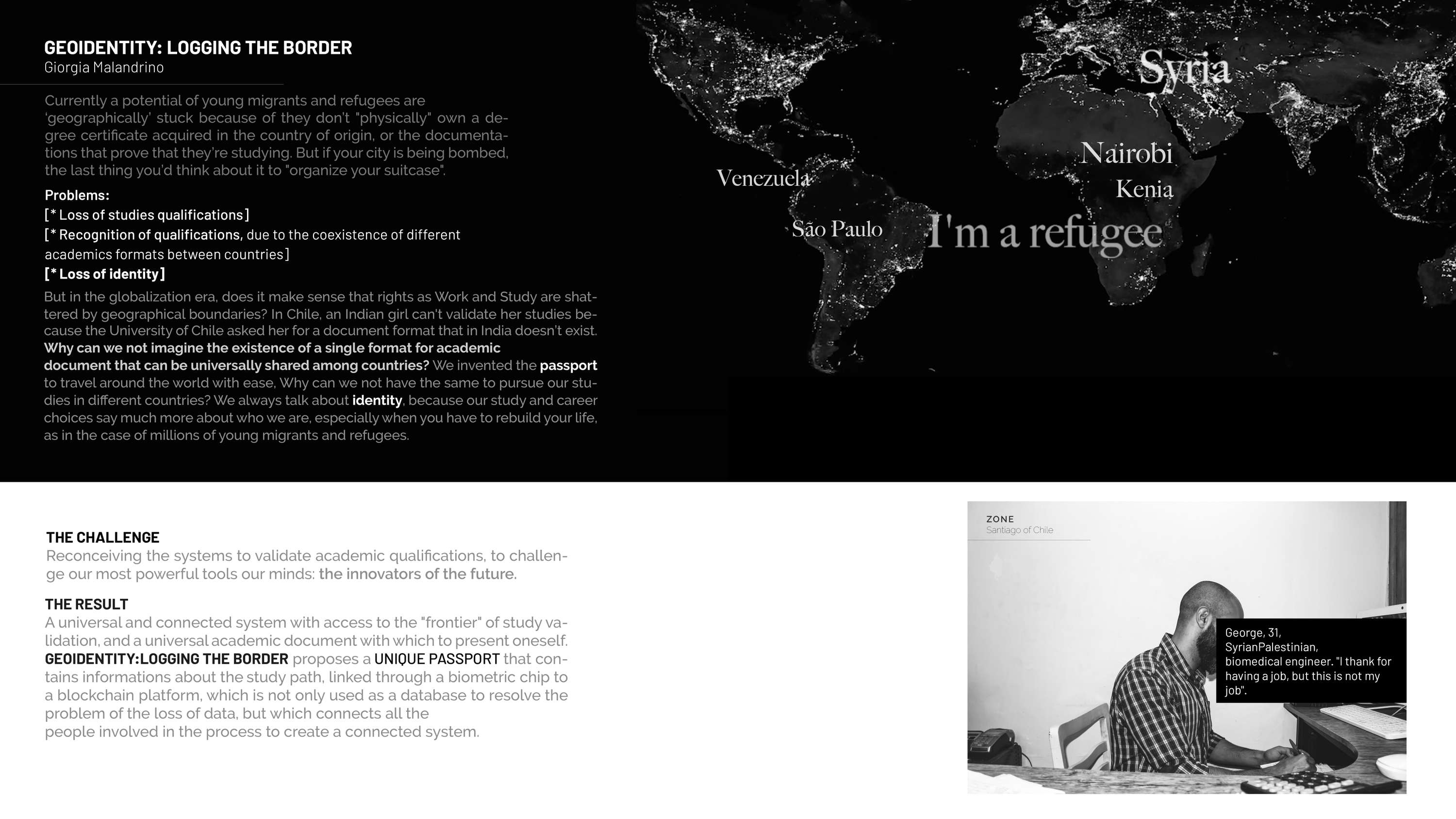 Geoidentity:logging the border by Giorgia Maria Malandrino