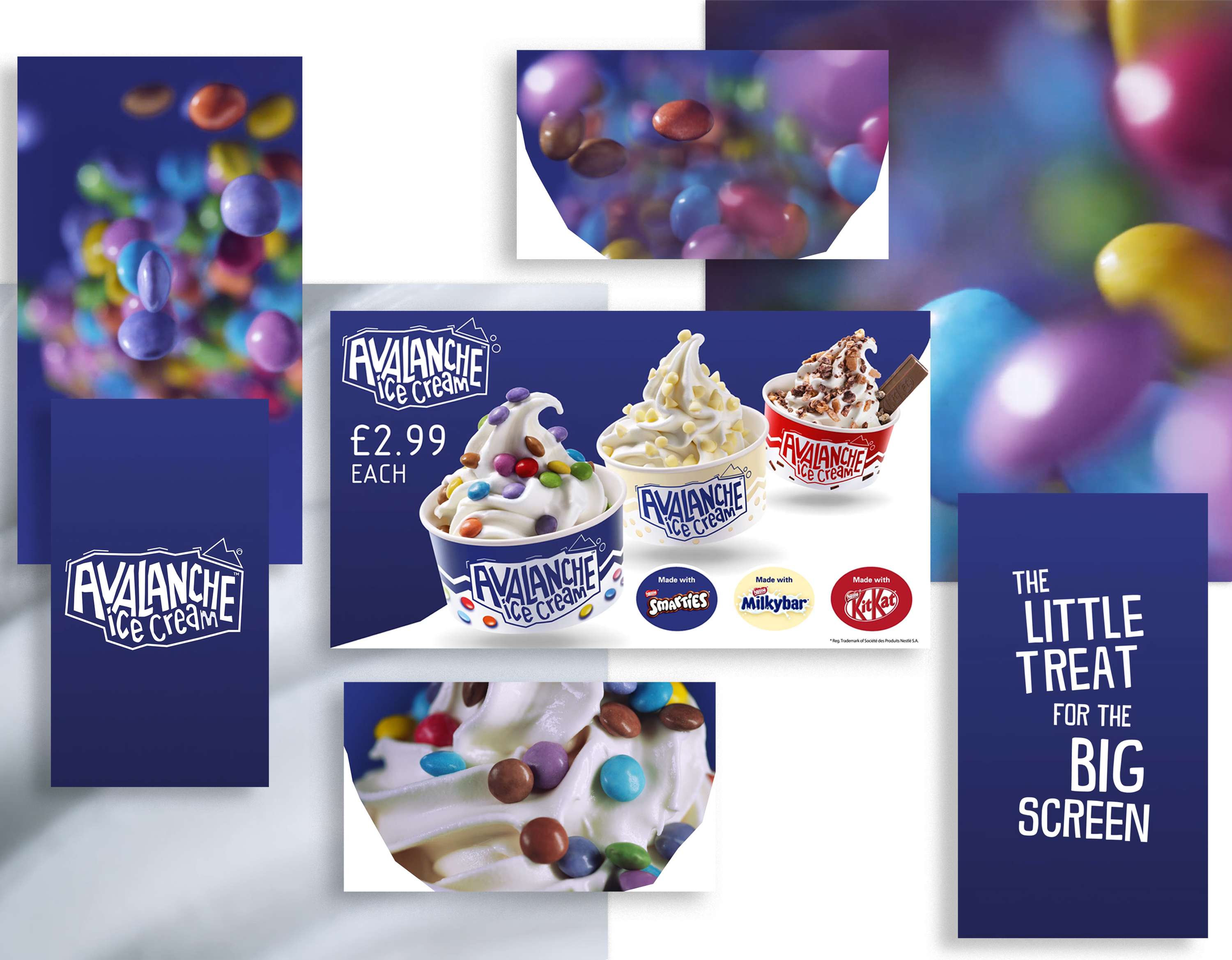 Avalanche Ice-cream by Vue Cinema by James Goodwin Davies