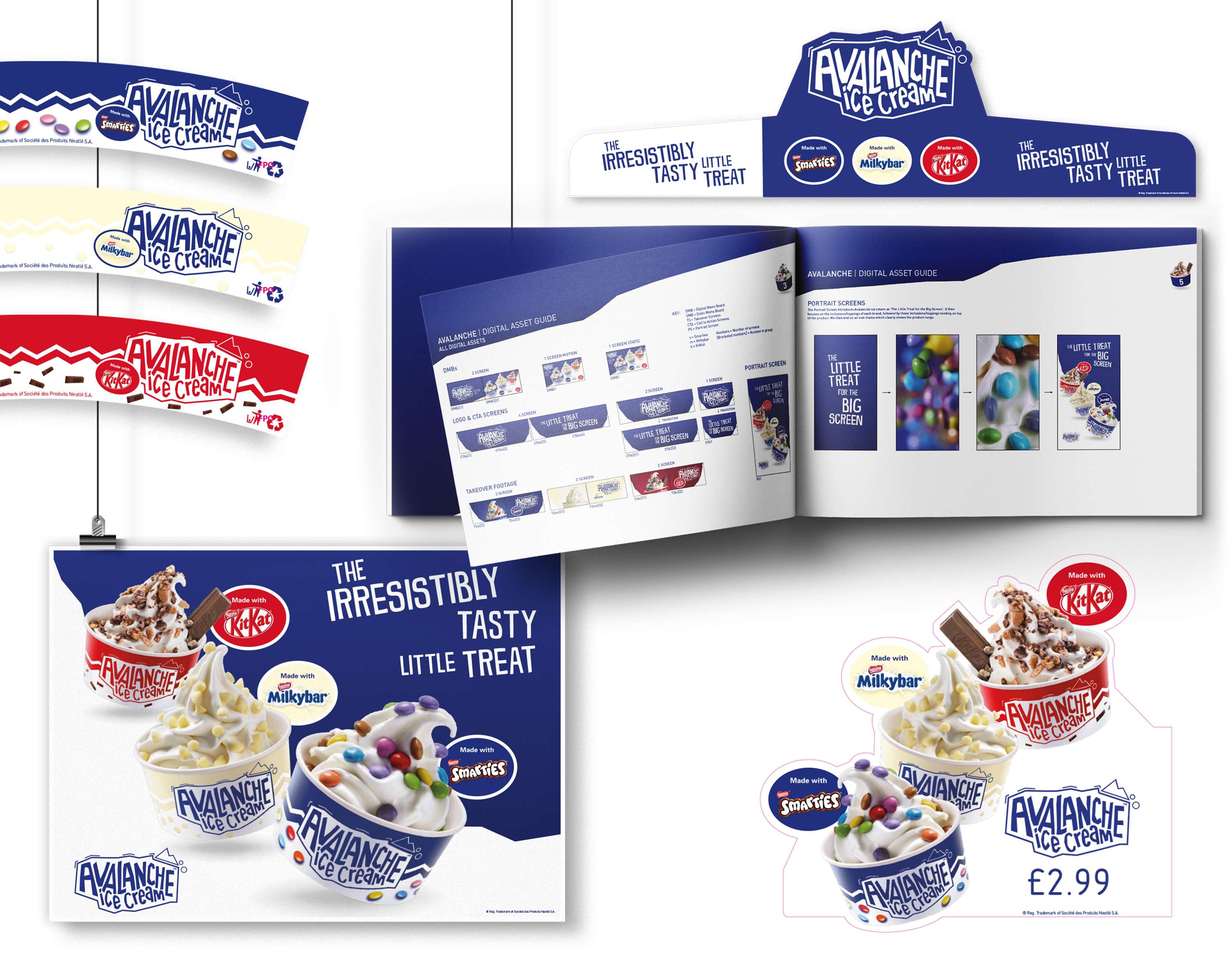 Avalanche Ice-cream by Vue Cinema by James Goodwin Davies