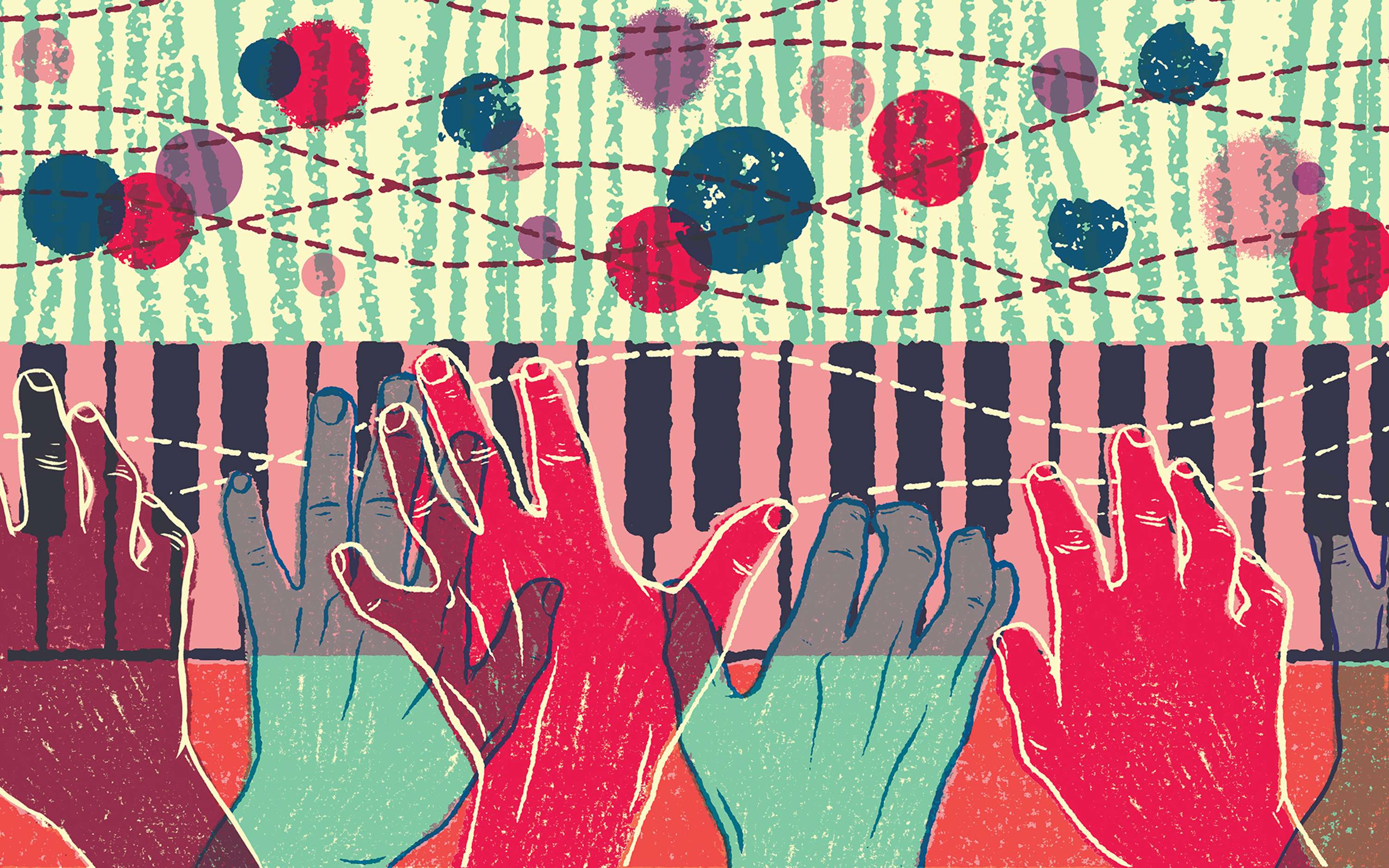 Red Bull Radio monthly show graphics by Nick Taylor