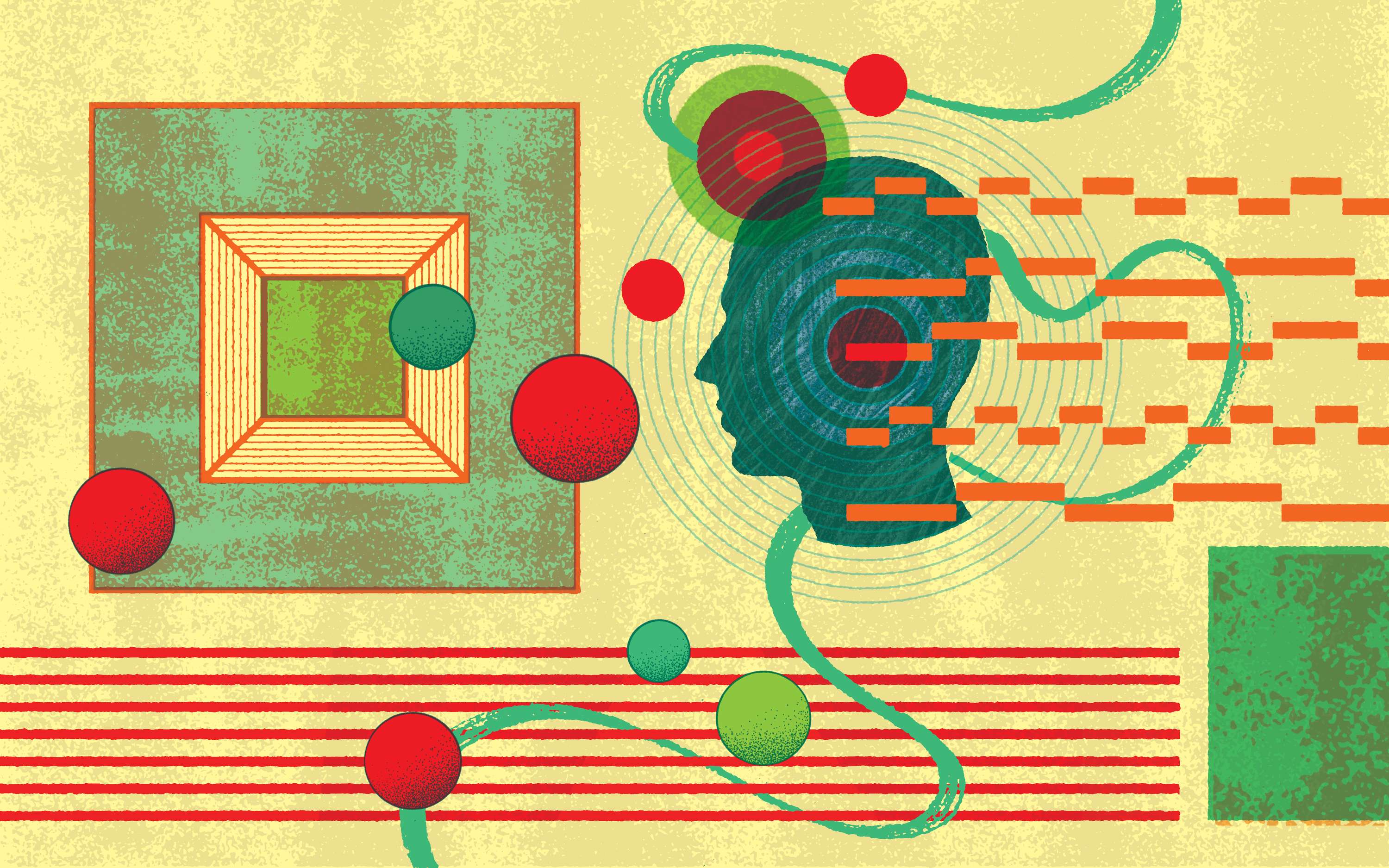 Red Bull Radio monthly show graphics by Nick Taylor