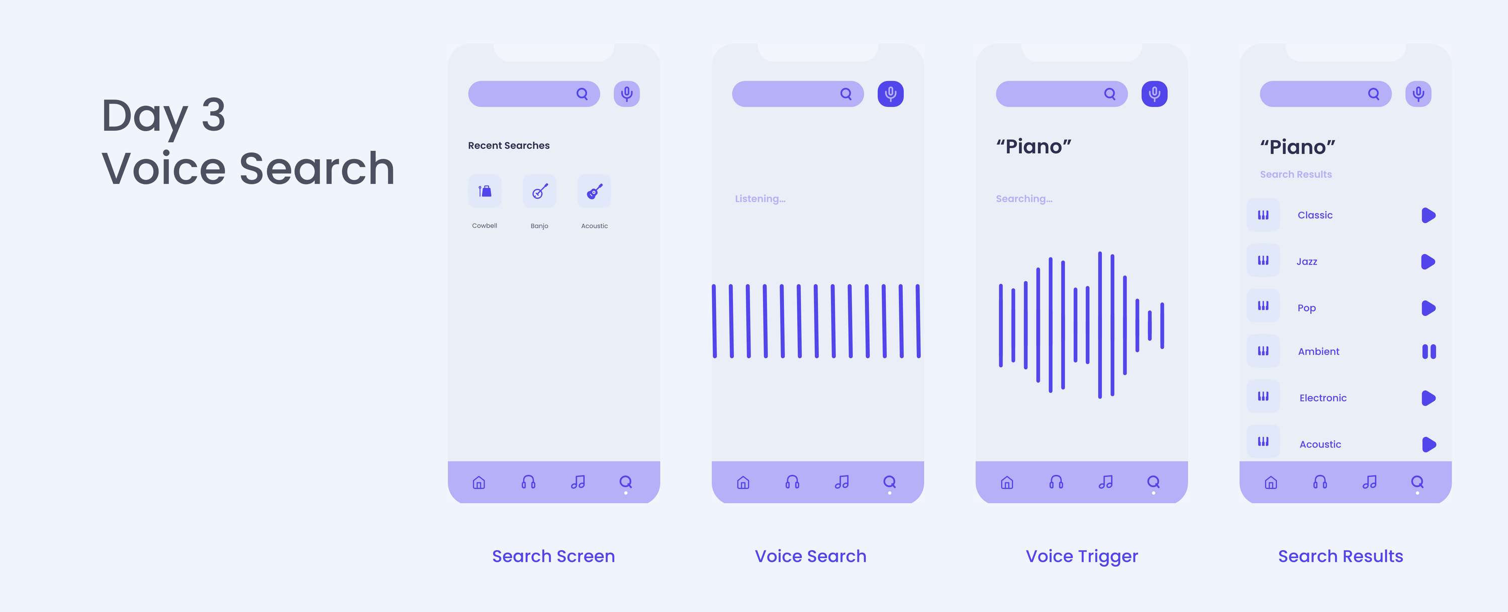 MasterBeat - Adobe XD Daily Challenge by Ivana D'Accico