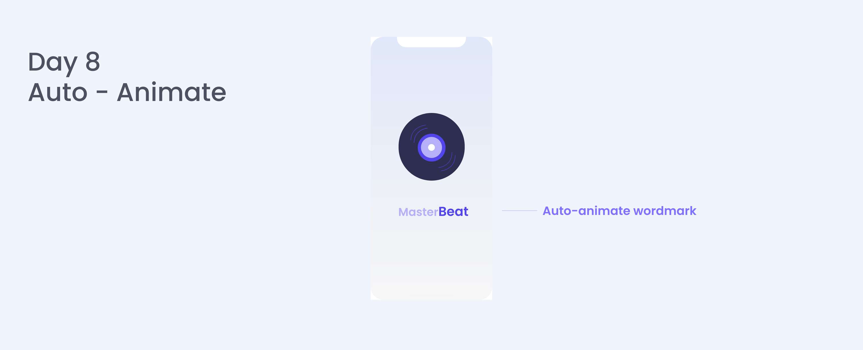 MasterBeat - Adobe XD Daily Challenge by Ivana D'Accico