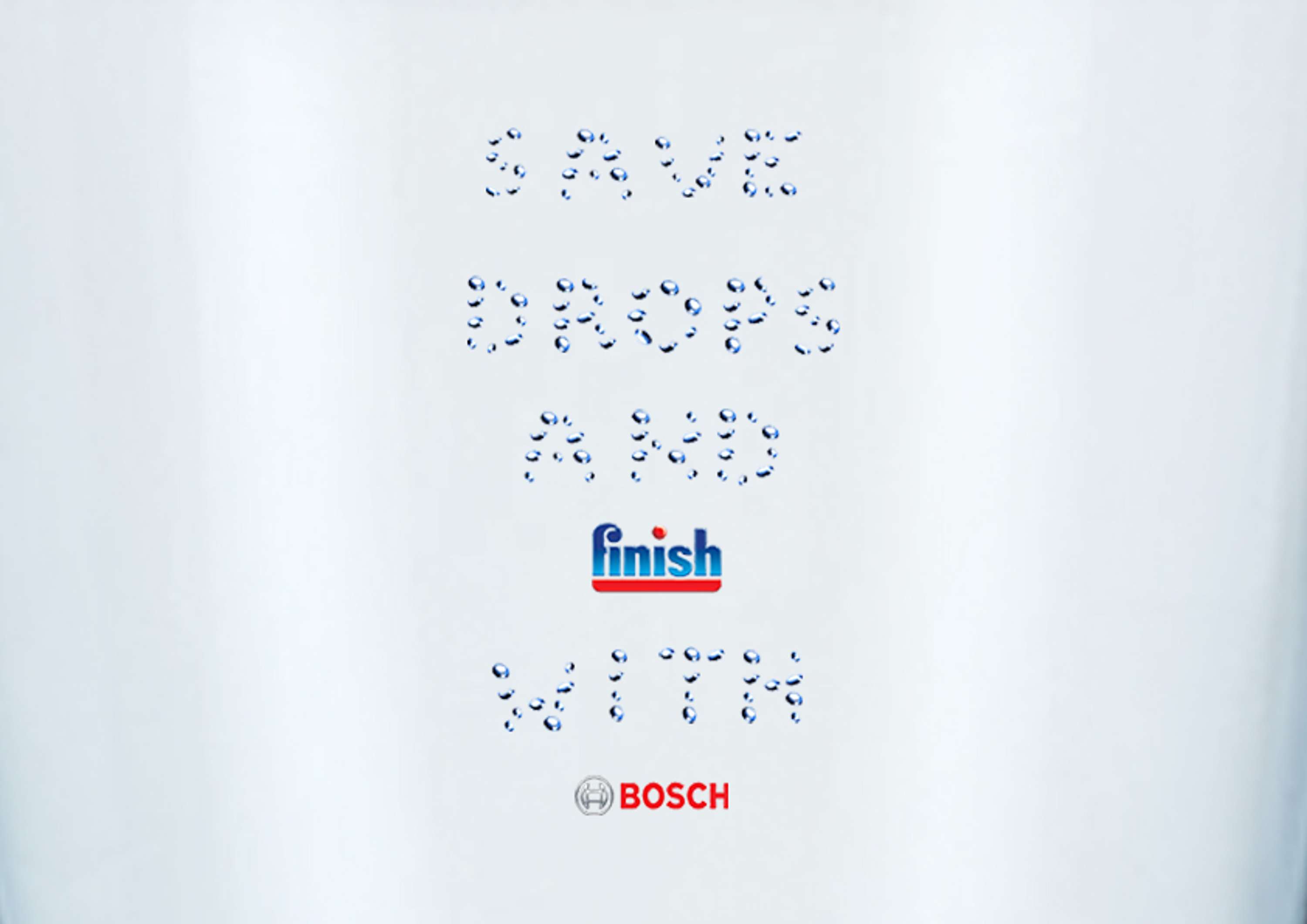Save drops and FInish with Bosch by Lennis Torell