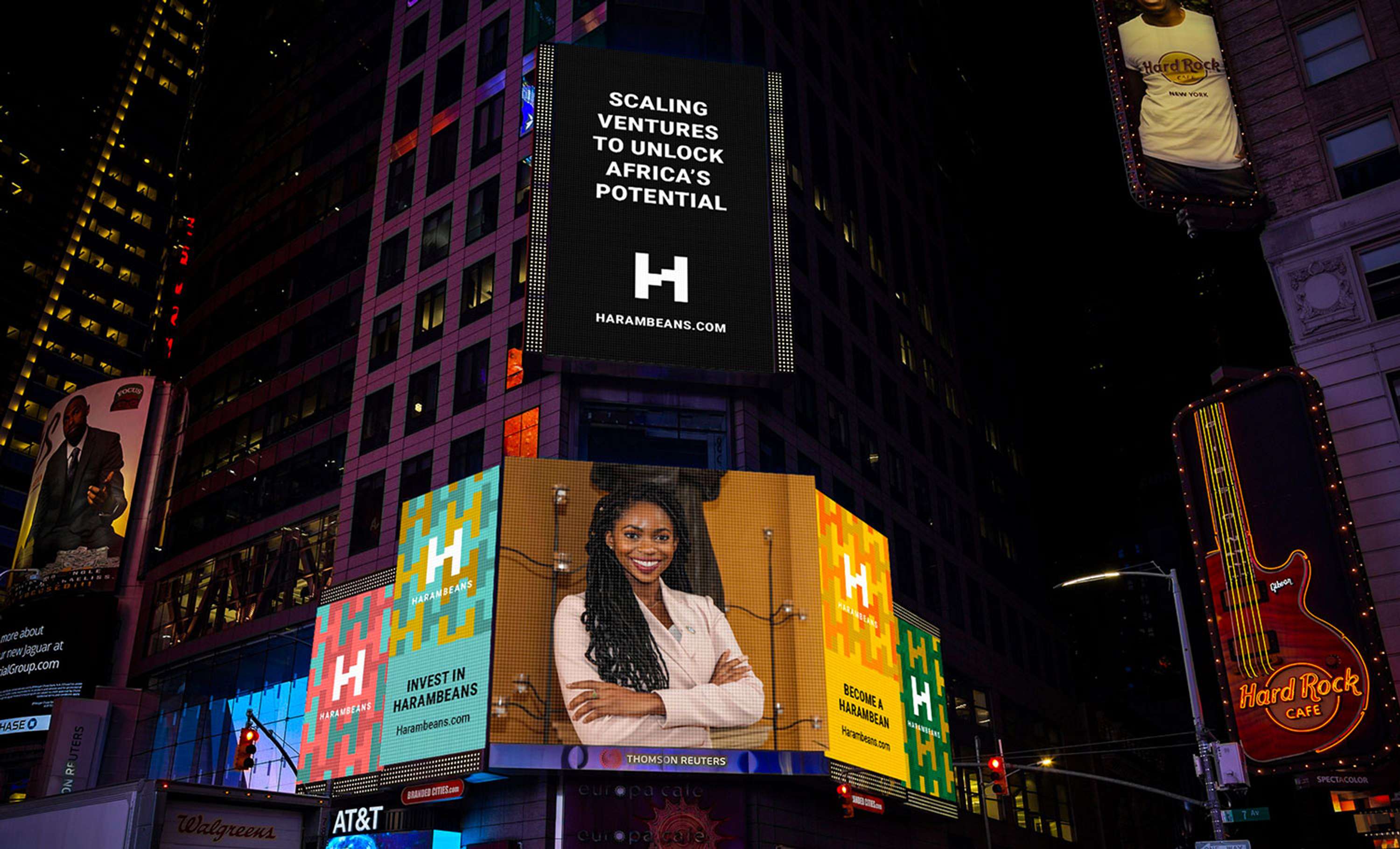 Download Harambeans On Nyc Times Square The Dots