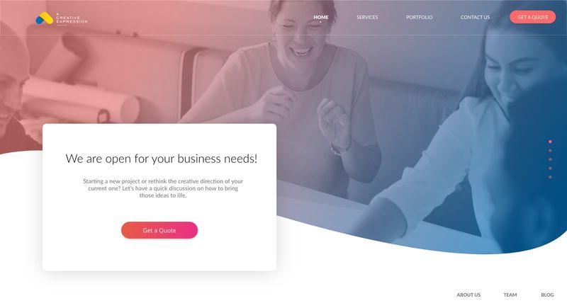 Proposed Landing Page for ACE Digital by Adoga Jeffery