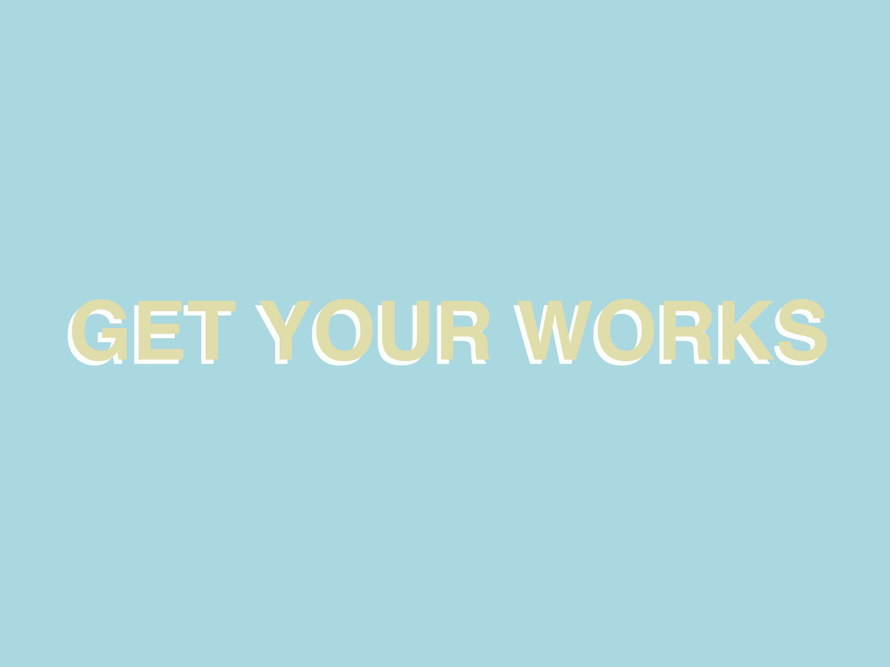 Get Your Works by Ruth Parker