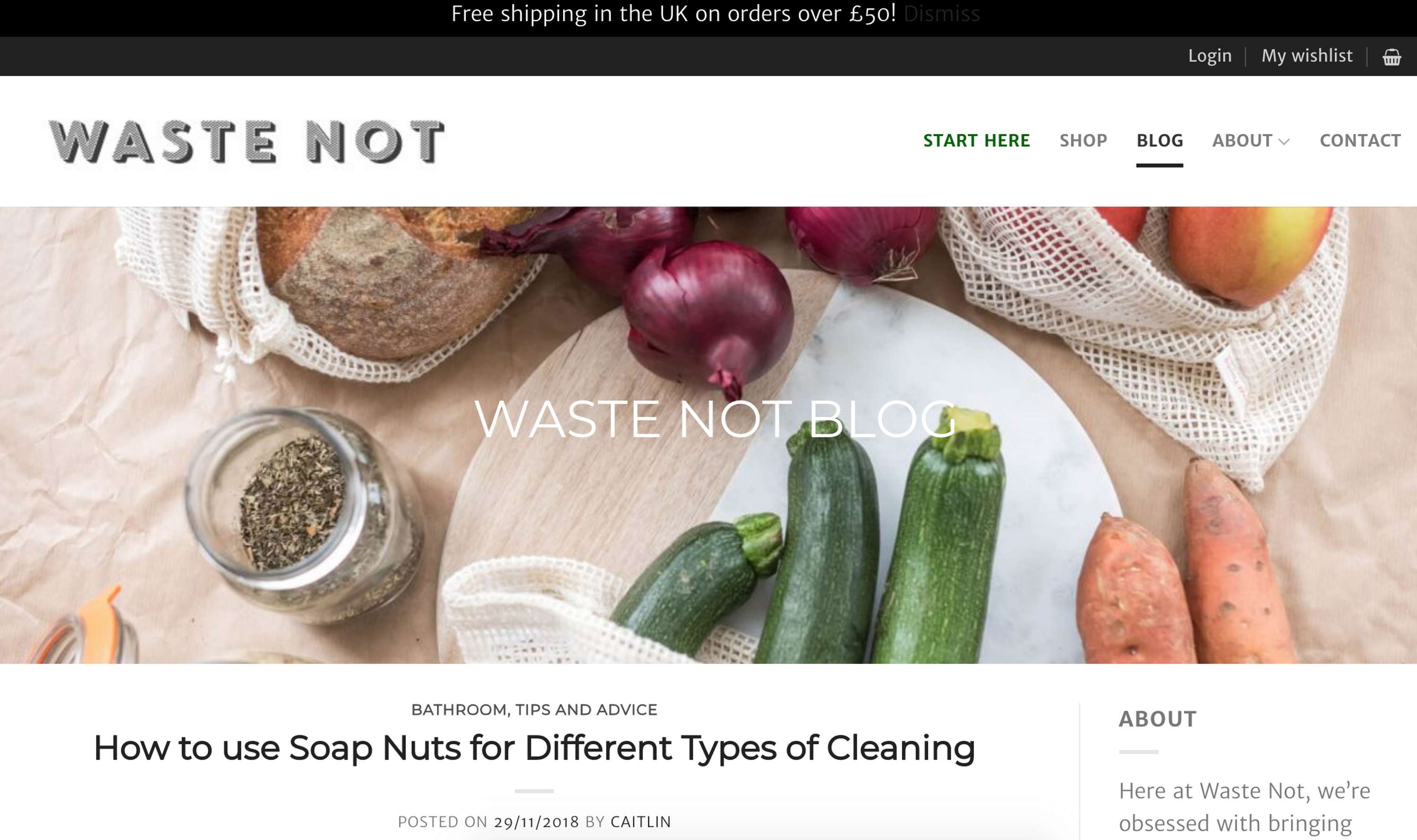Waste Not by Kitty Jackson