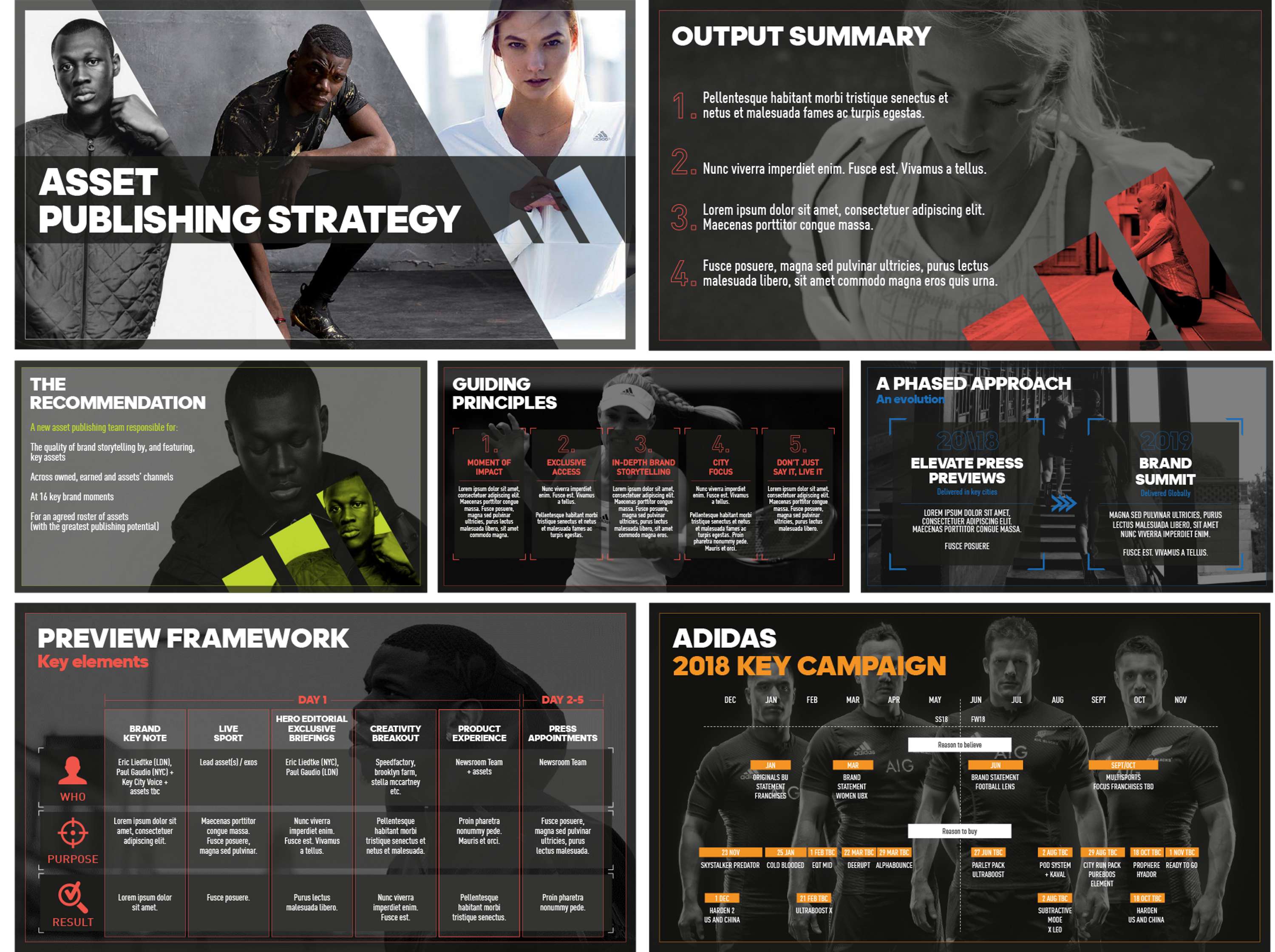 jaloezie Vegen sponsor Adidas PowerPoint presentation | The Dots