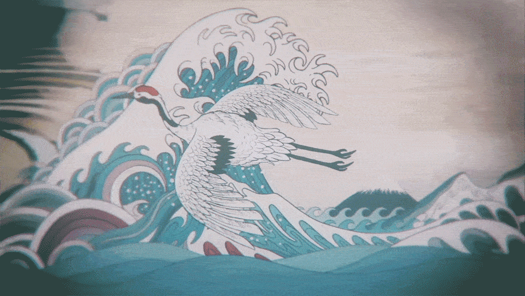 Saatchi Wellness - Hokusai (Animation) by Graceful Monkey