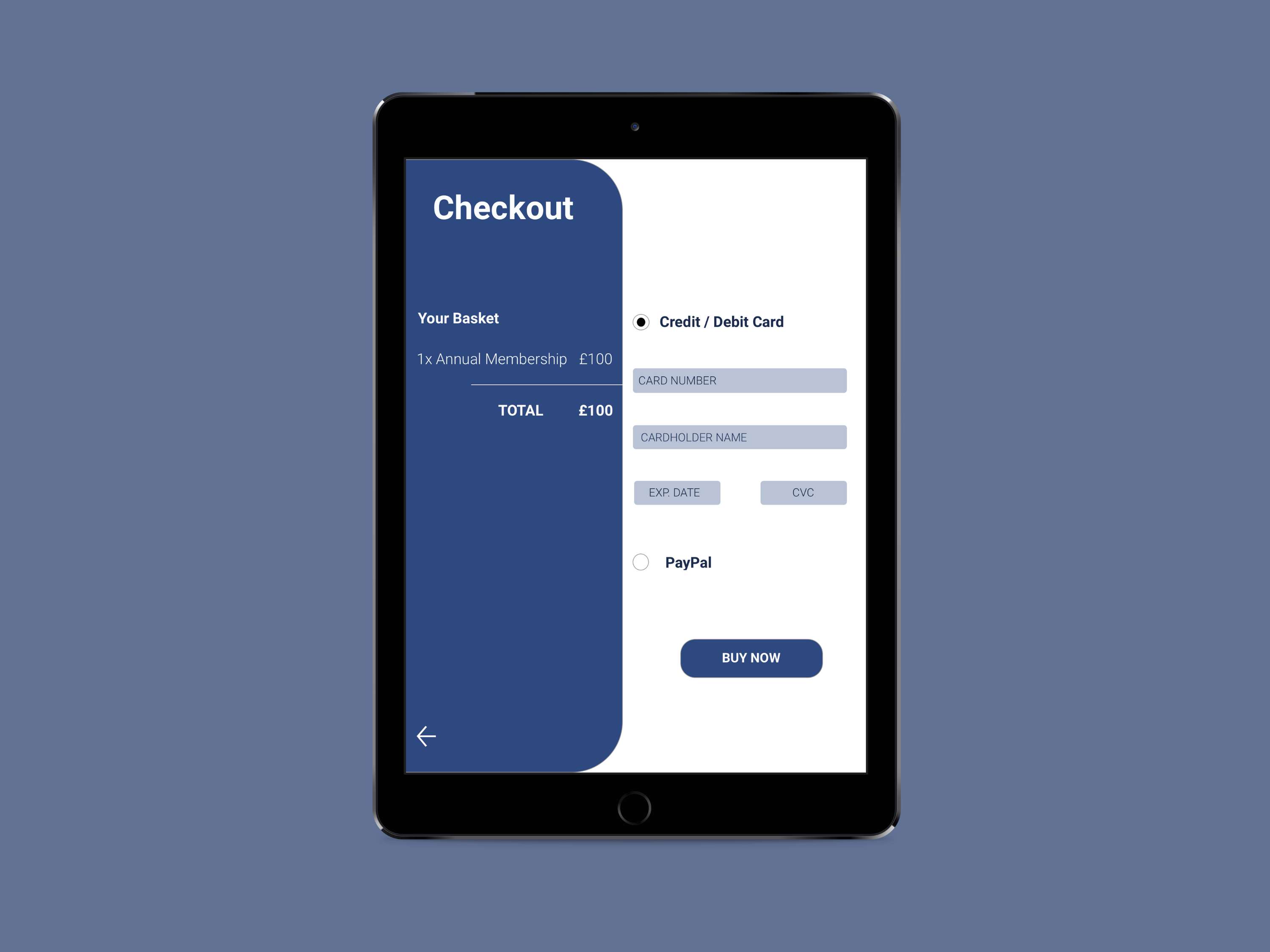 Daily UI Challenge by Ivana D'Accico