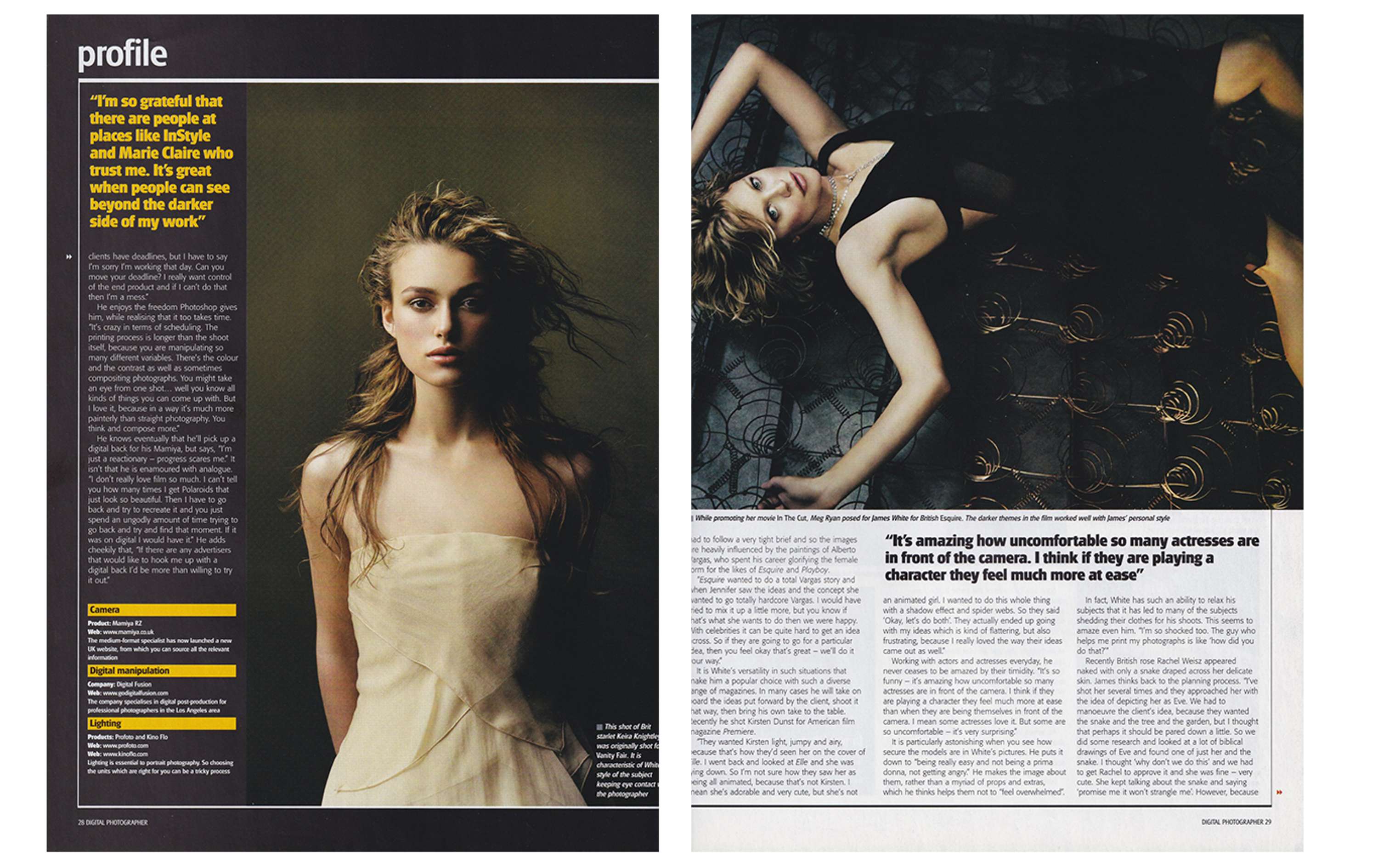 James White interview for Digital Photographer by Greer McNally