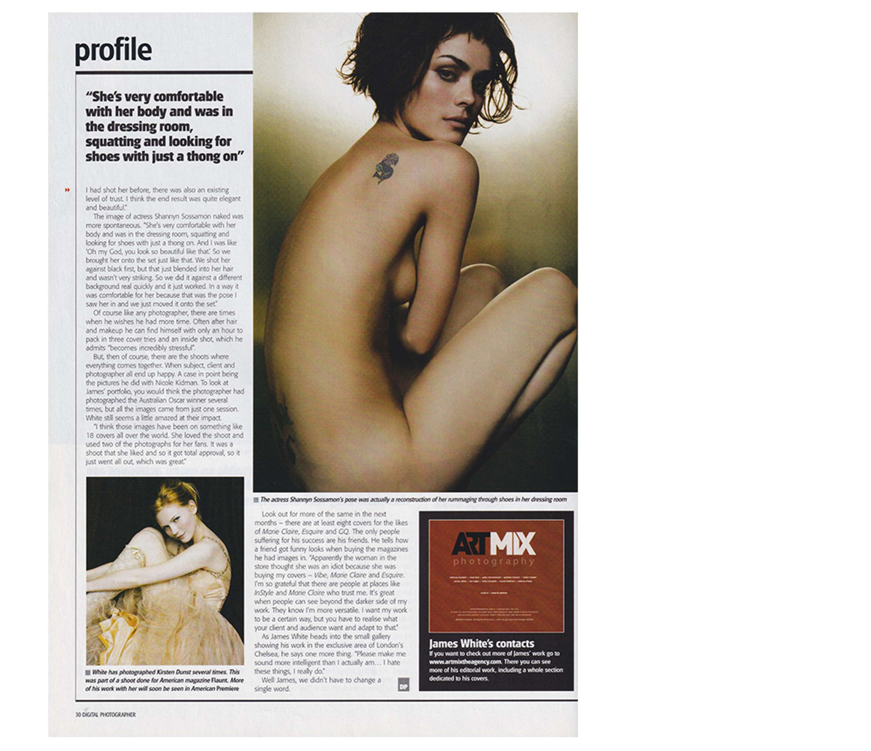 James White interview for Digital Photographer by Greer McNally