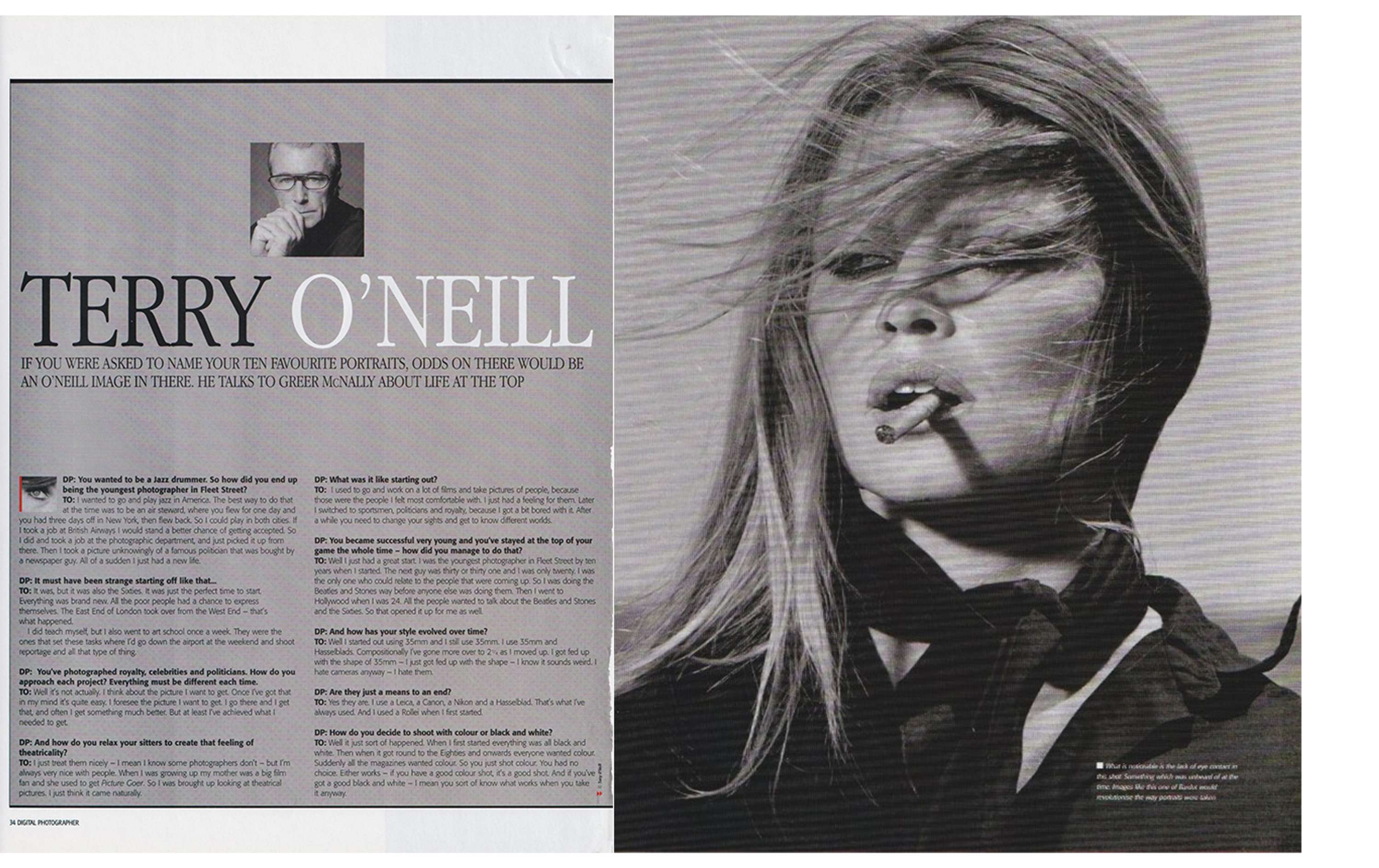Portrait Masters feature for Digital Photographer by Greer McNally
