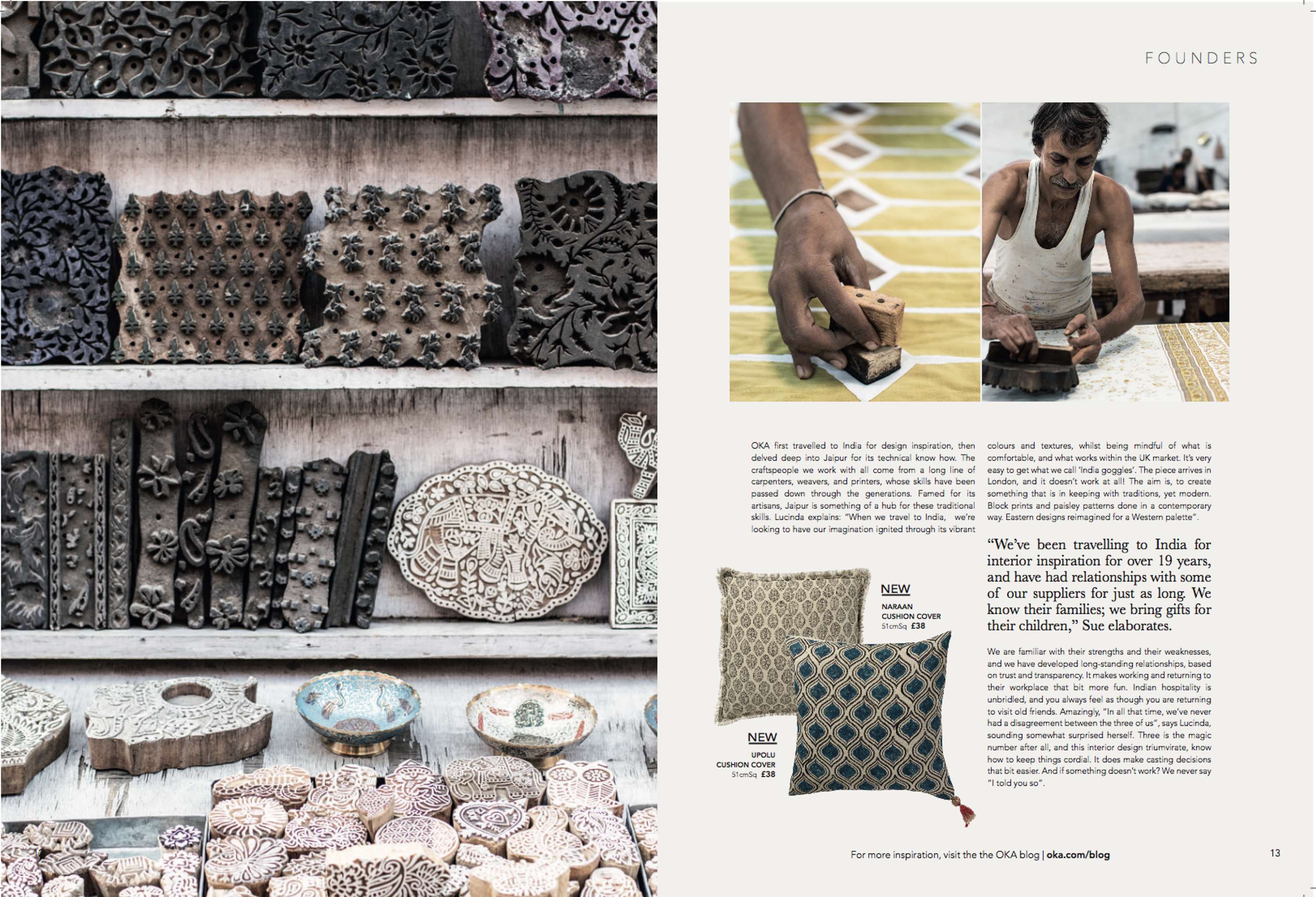Photographic and Editorial Content with OKA by Megan Lambert