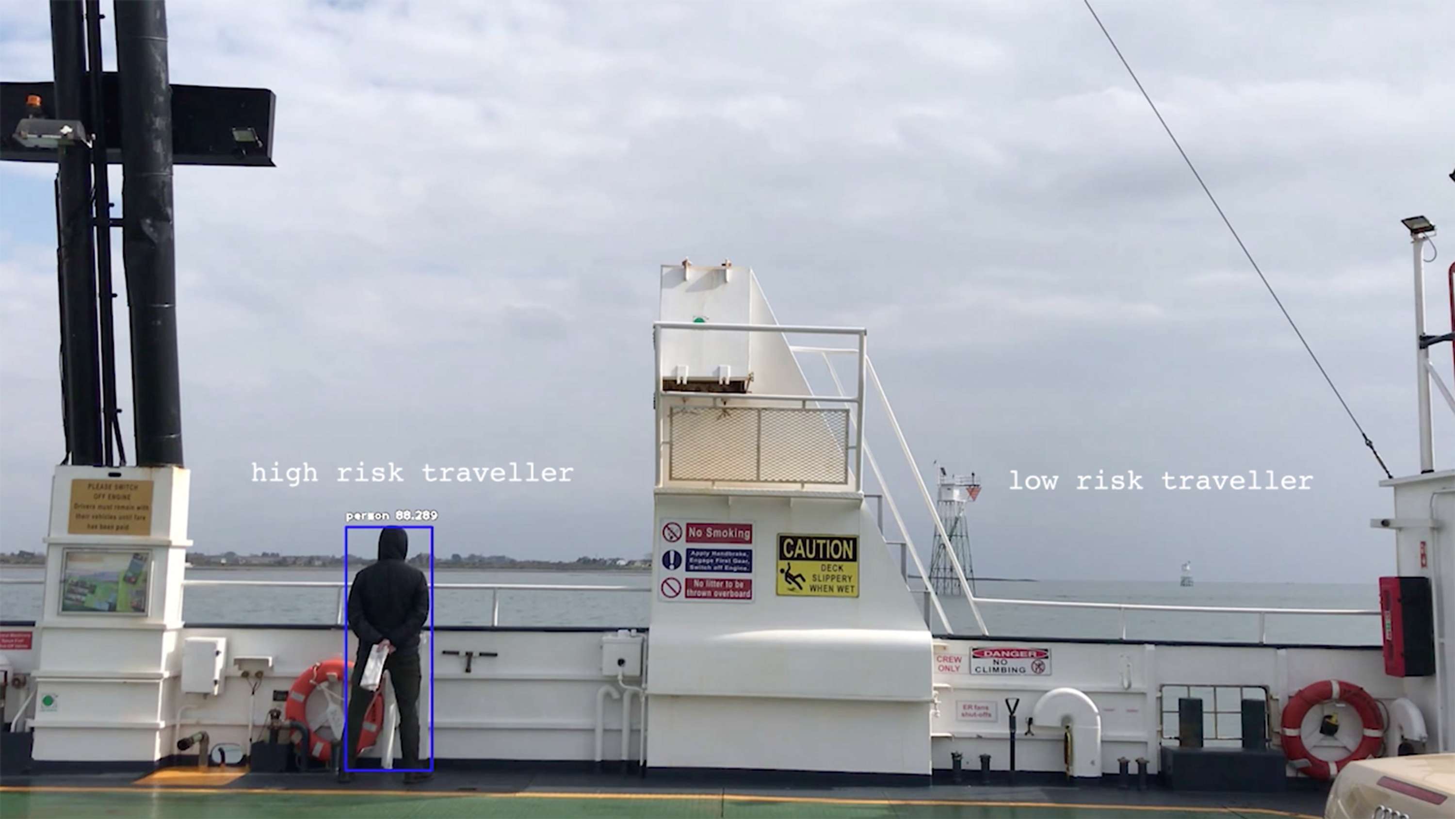 Invisible (B)orders by Hannah Kelly