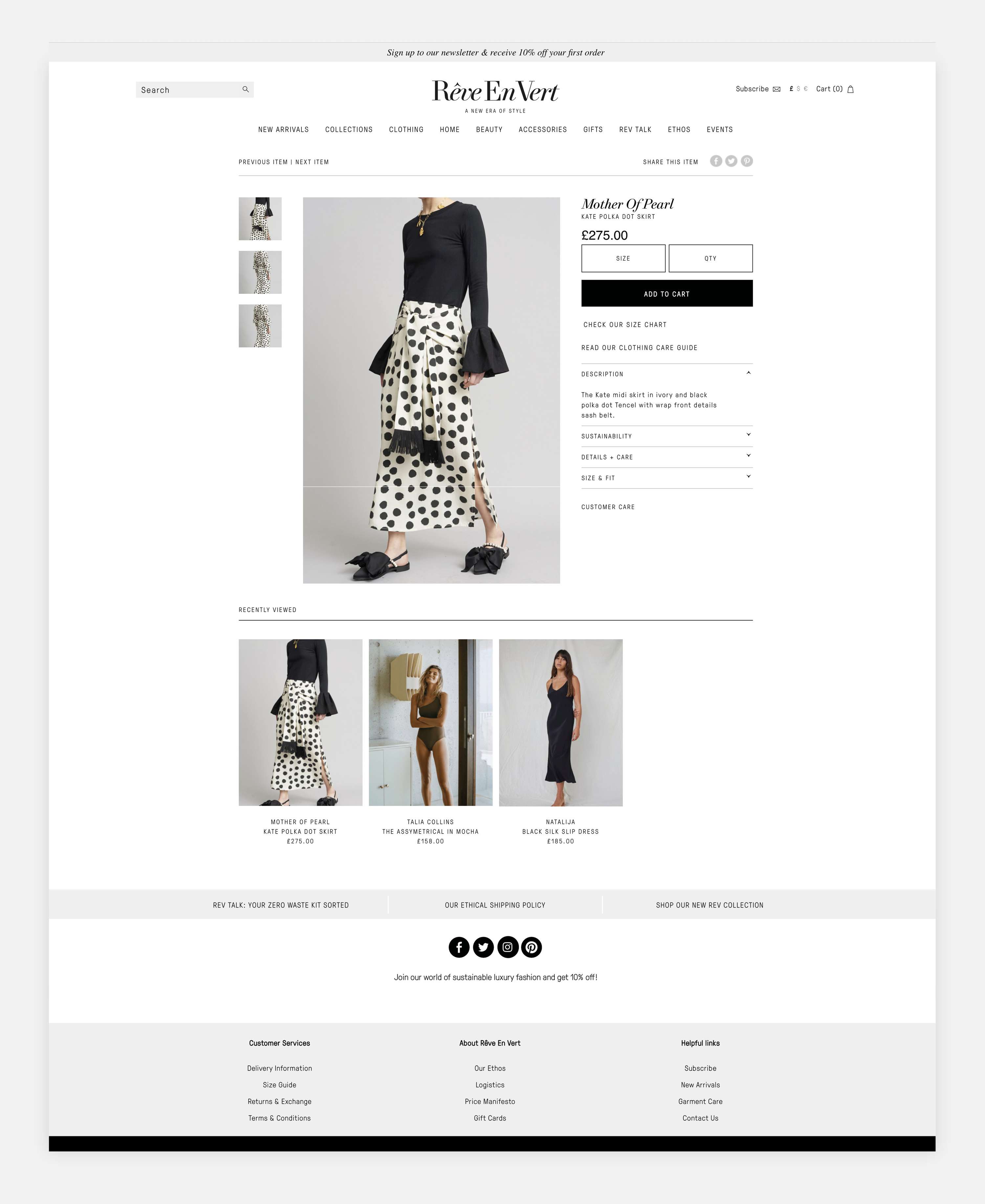 Reve-en-vert.com by Jamie Neasham