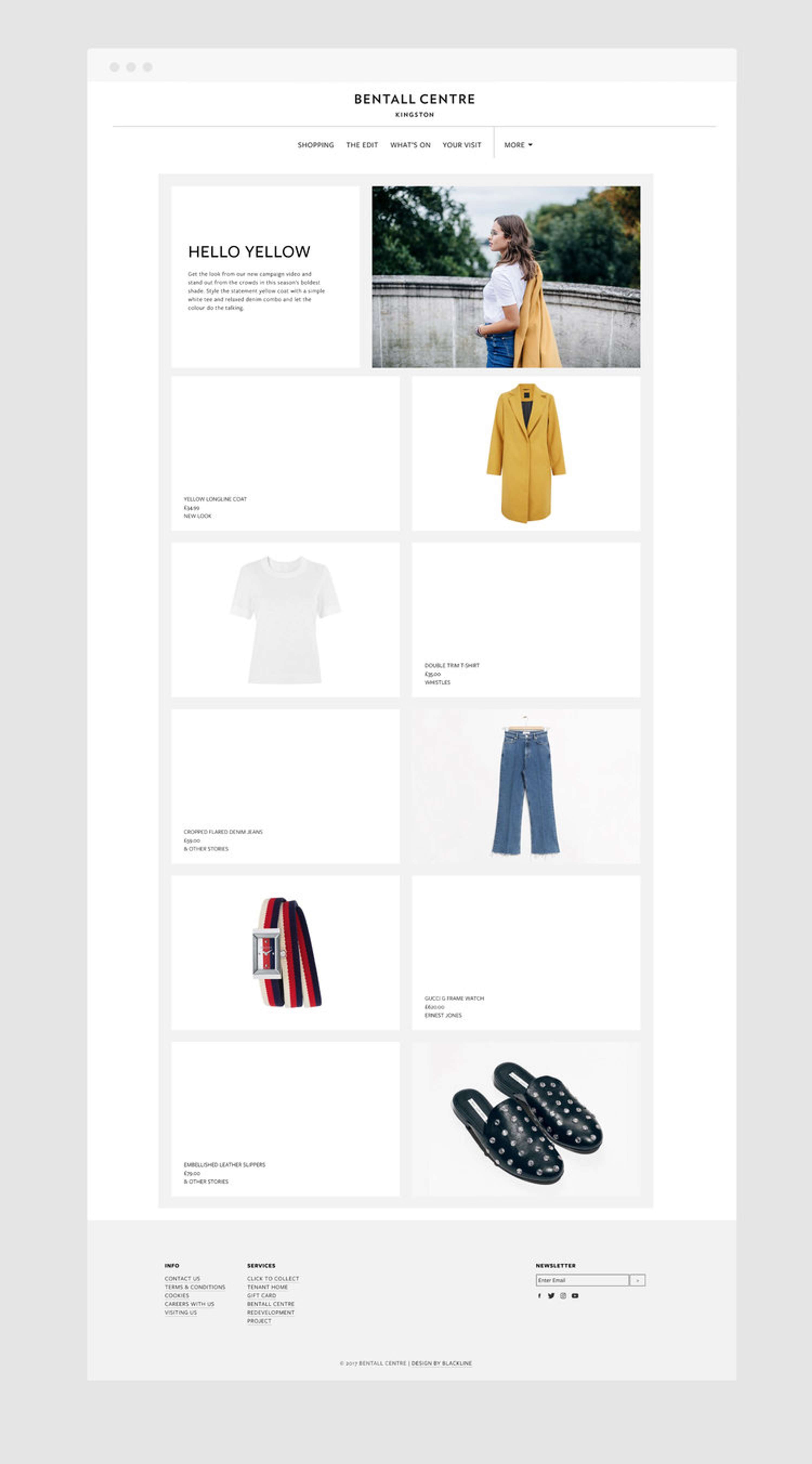 Bentall Centre Campaign Creation & Web Design by Brogan Weedy