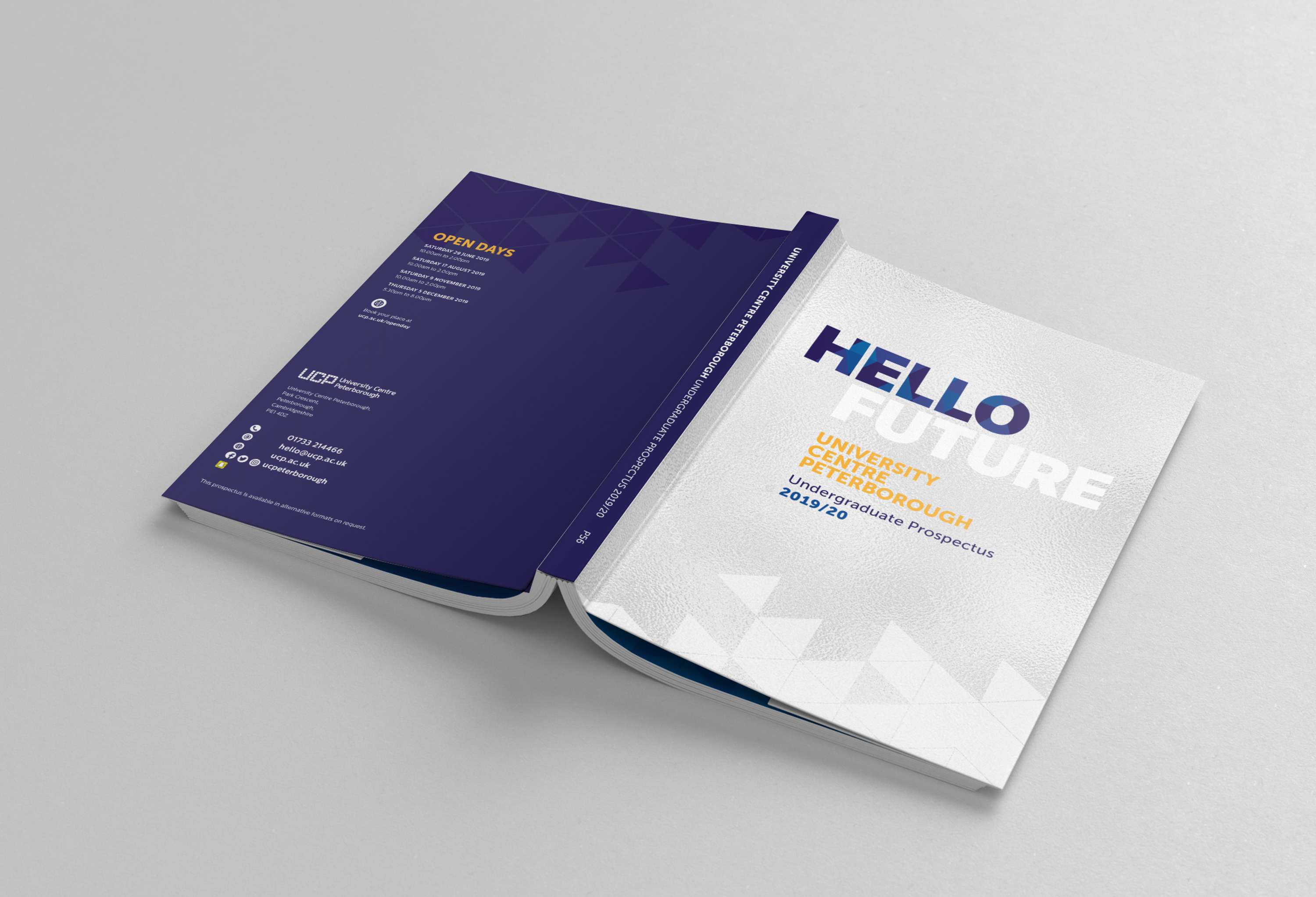 University prospectus by Alex Whiteley