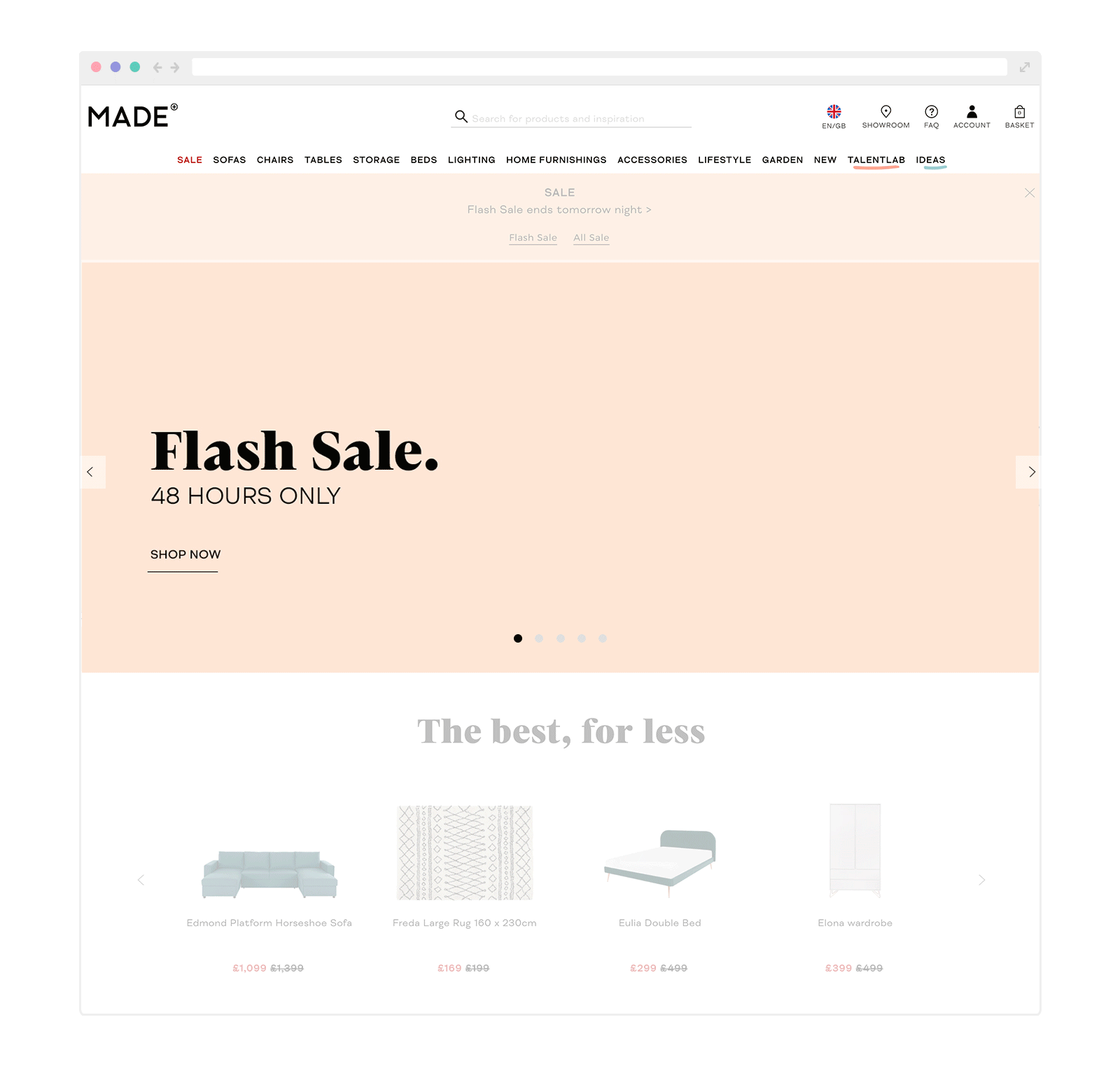 MADE.COM – Summer Sale Motion Graphics 2019 by Ana Pedro