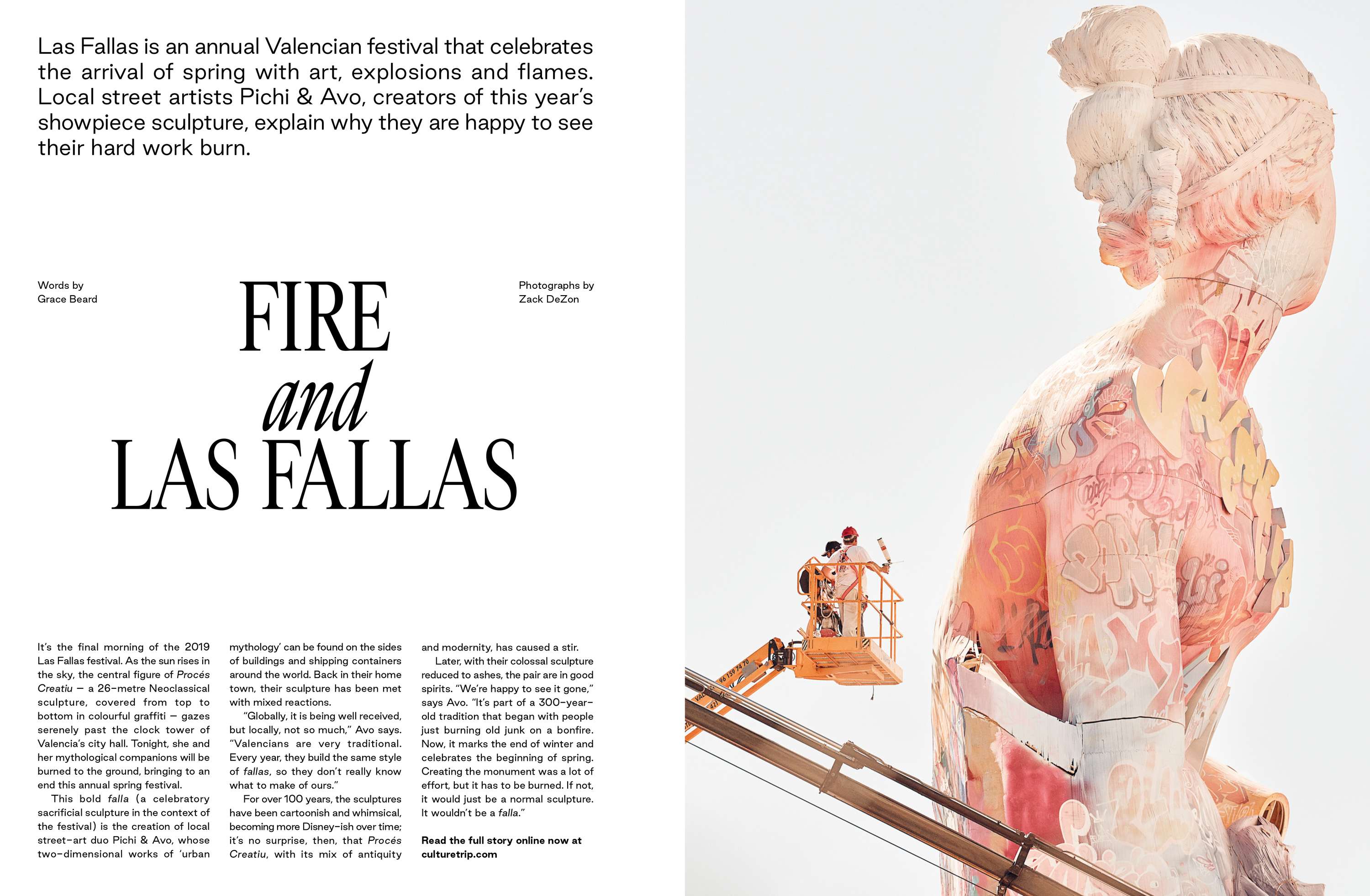 Fire and Las Fallas by Sarah Donley