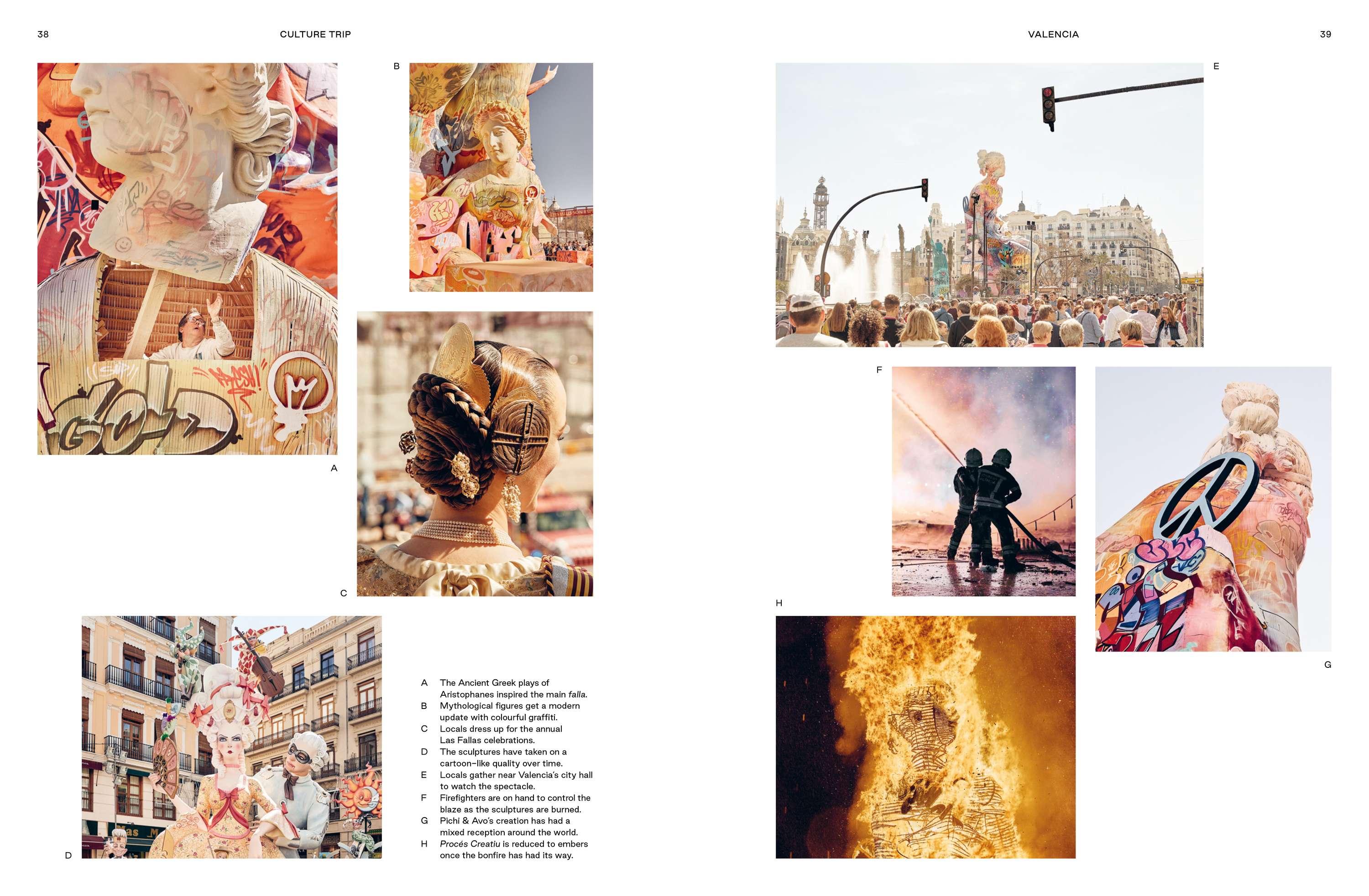 Fire and Las Fallas by Sarah Donley