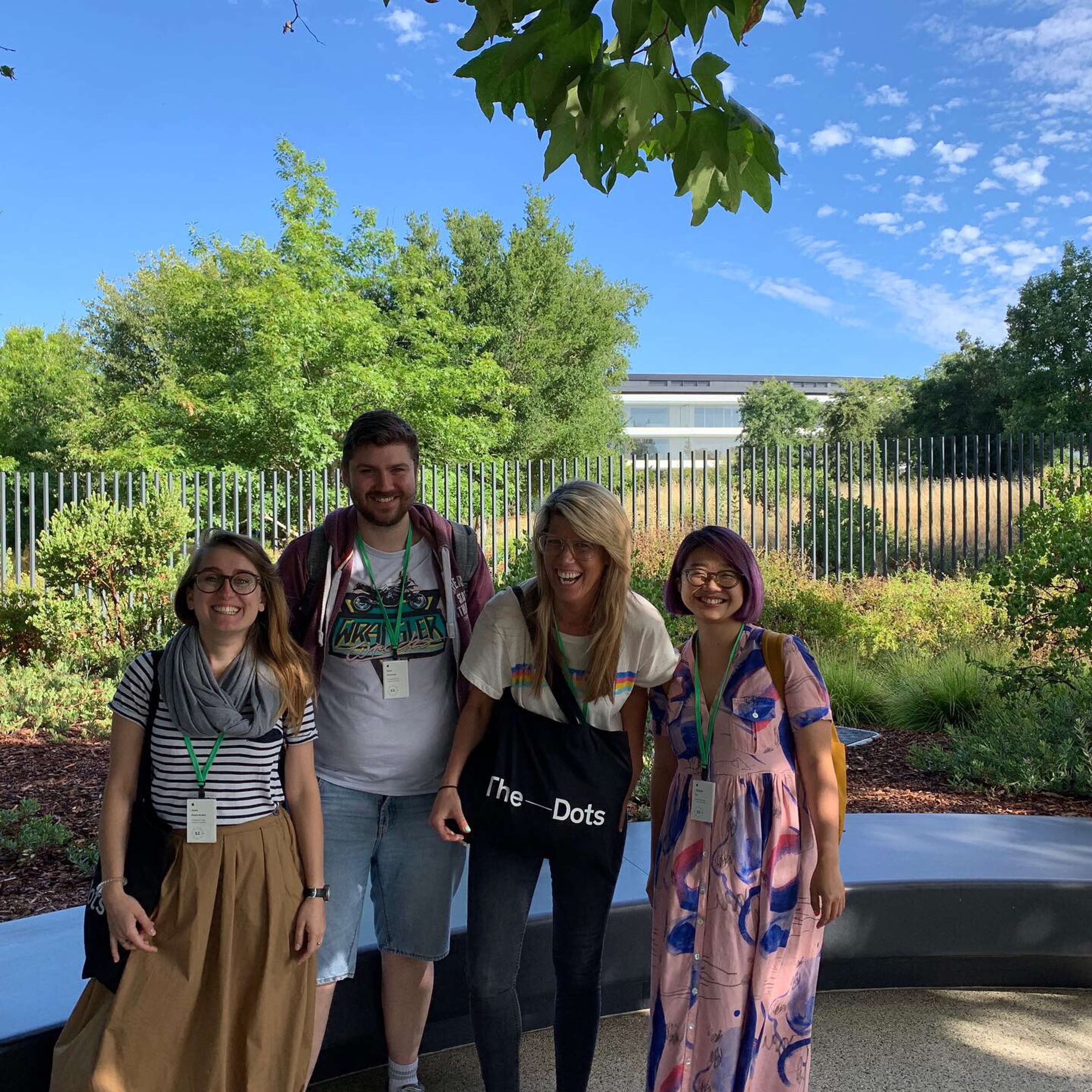 The Dots App @ Apple Park by Pip Jamieson
