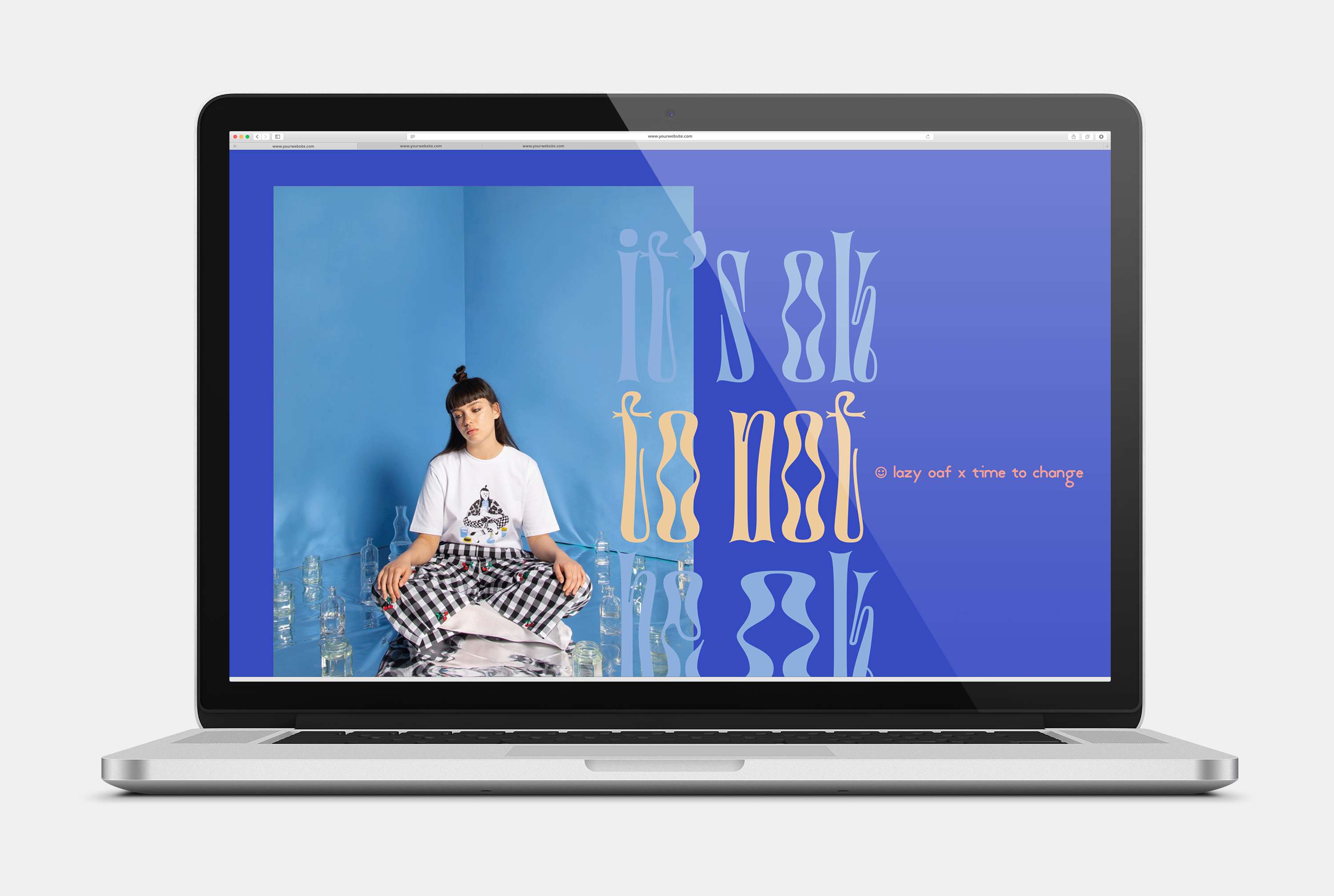 Lazy Oaf x Time to Change by Chiara Polverini