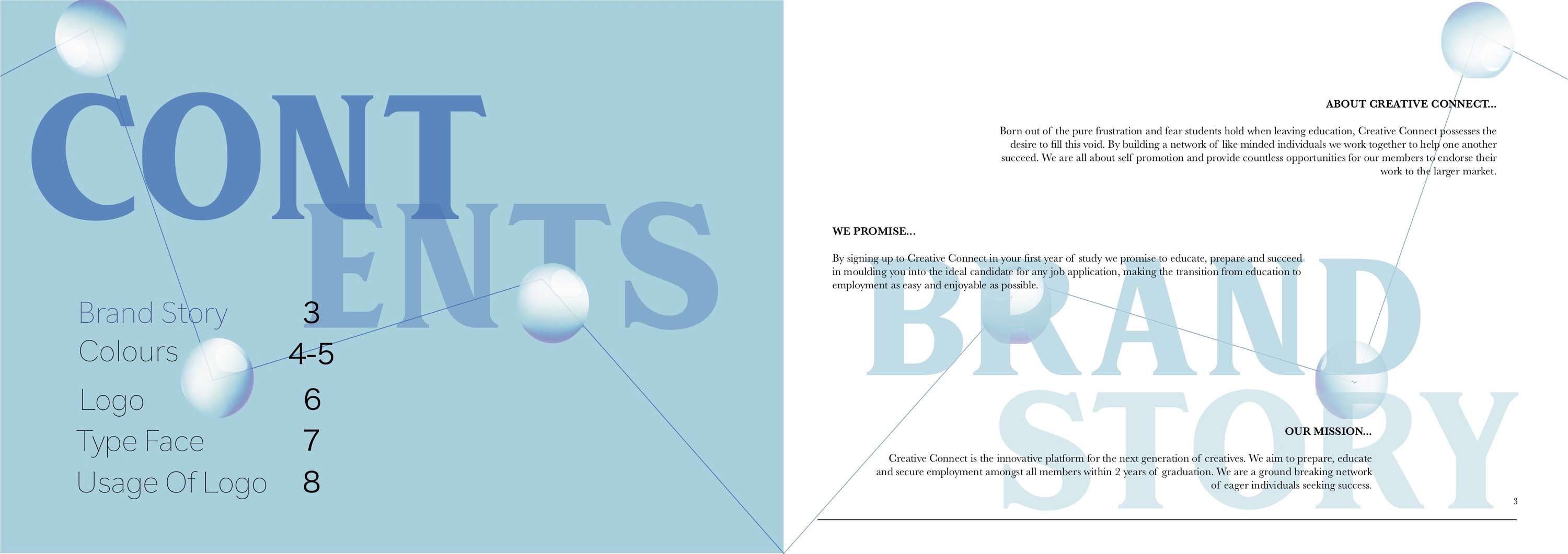Creative Connect Branding by Gurleen Raj